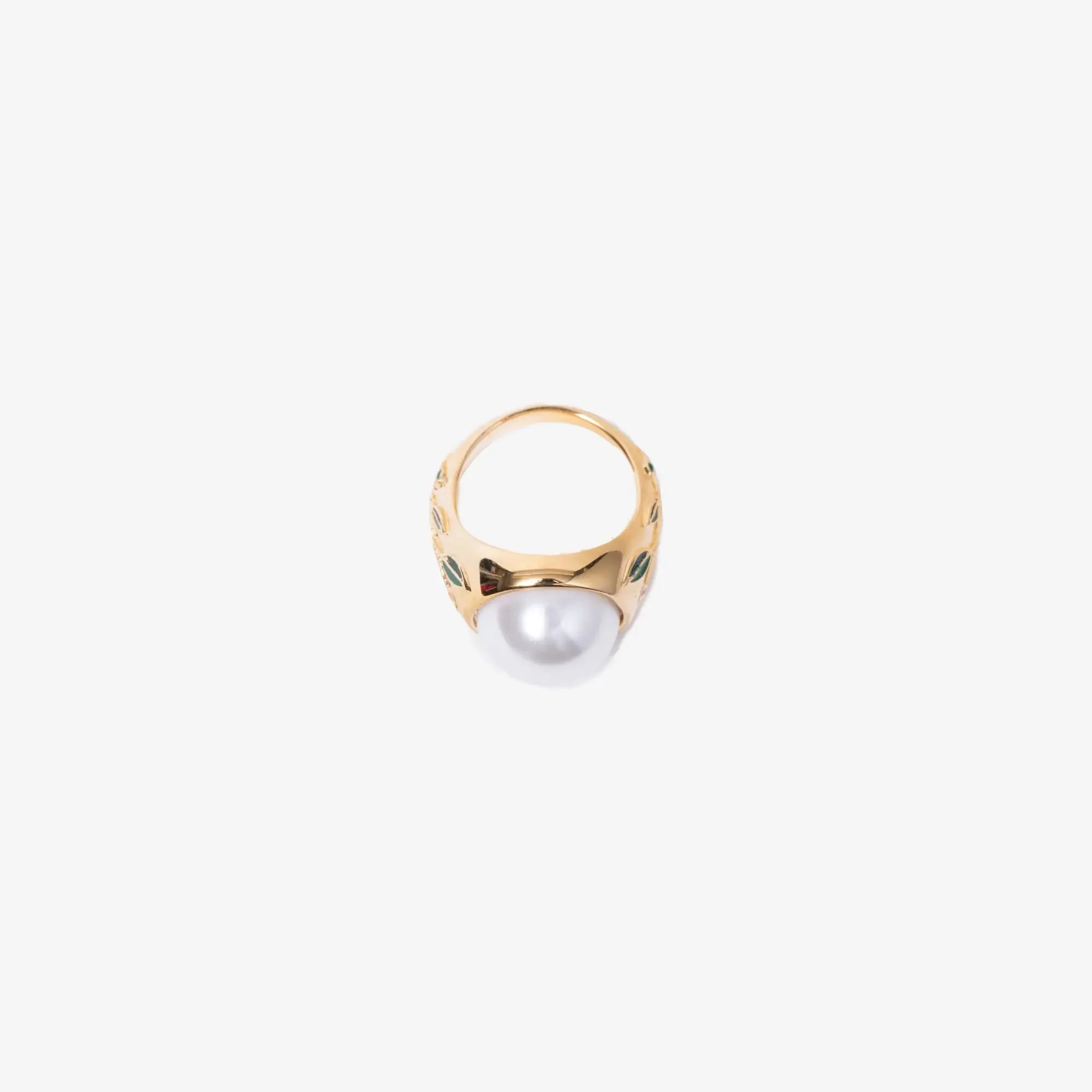 Pearl Signet Ring - Image 3