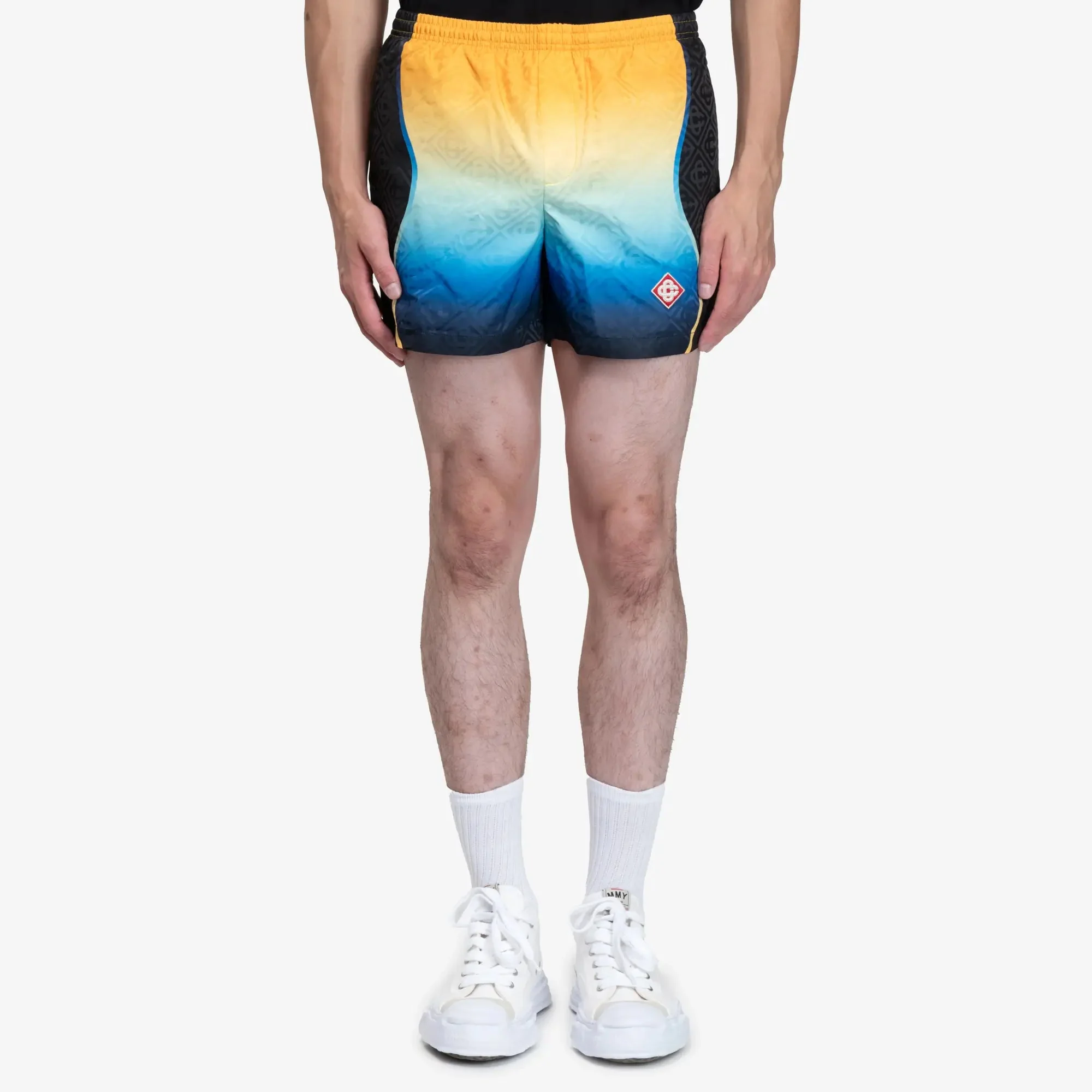 Printed Jacquard Swim Shorts