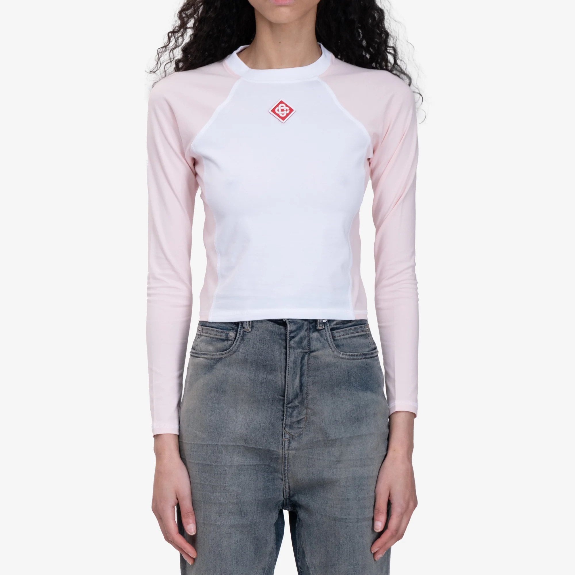 Womens Raglan LS Top