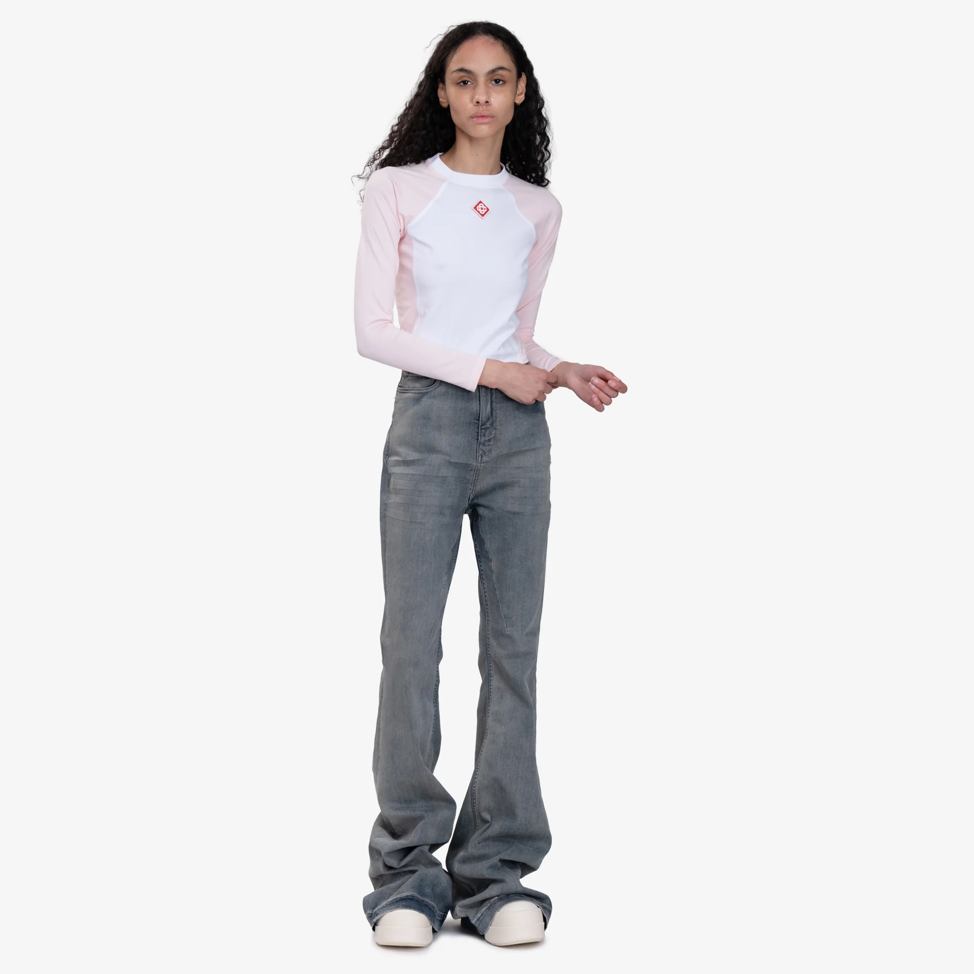 Womens Raglan LS Top - Image 2