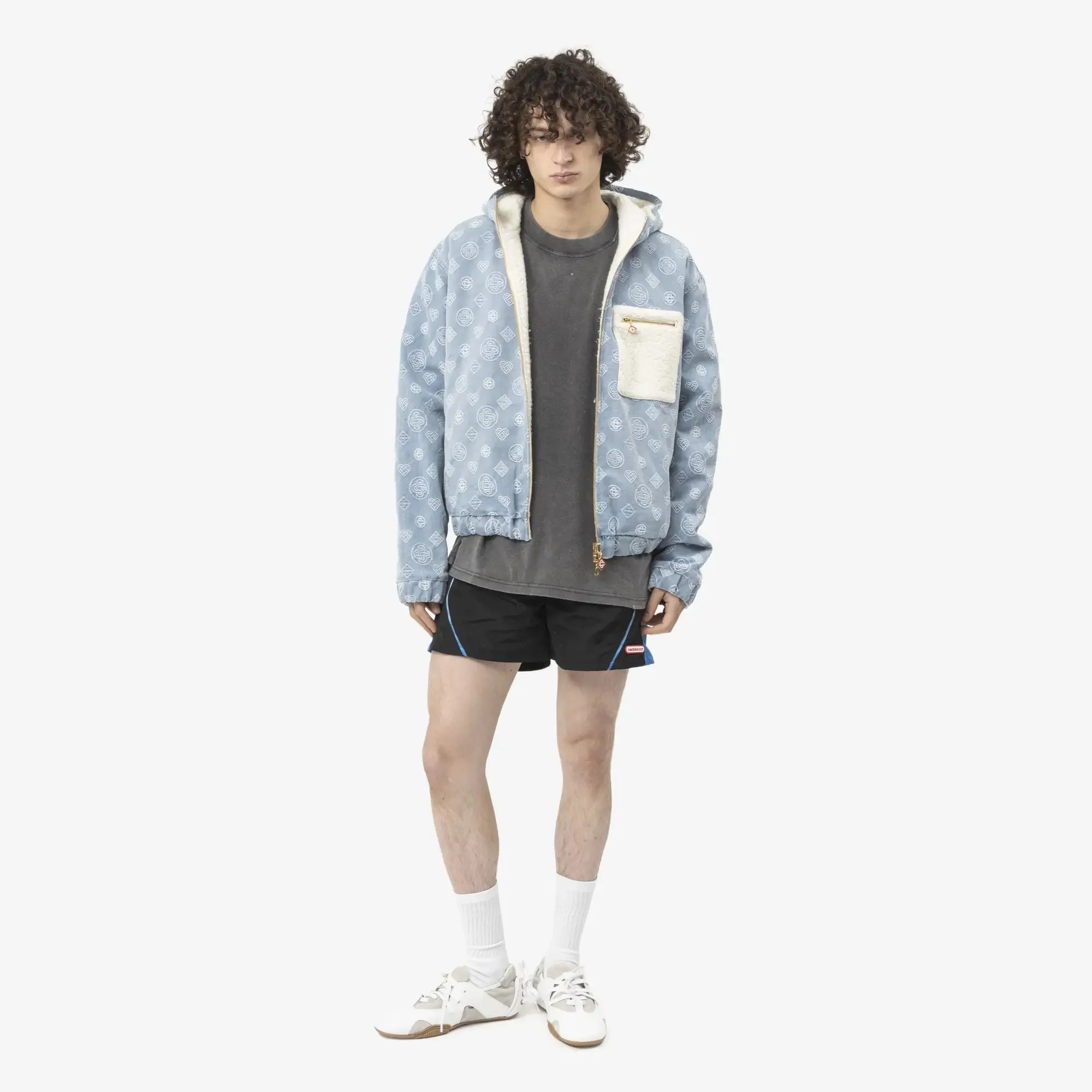 Reversible Cashmere Denim Jacket - Image 2