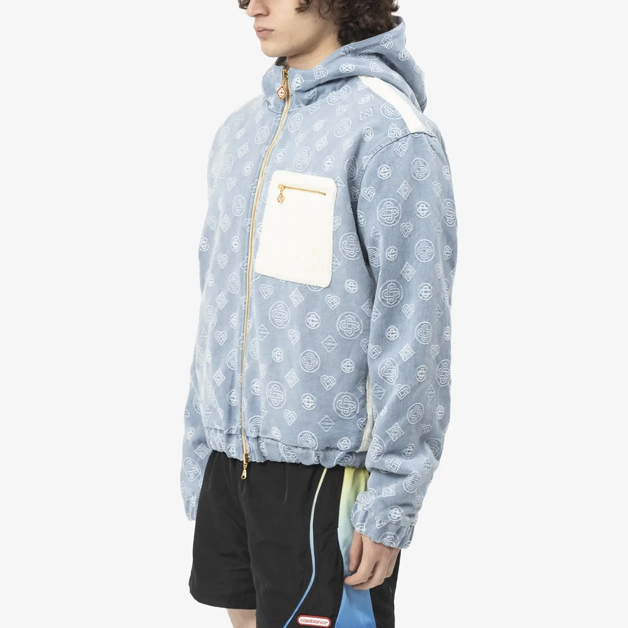 Reversible Cashmere Denim Jacket - Image 3