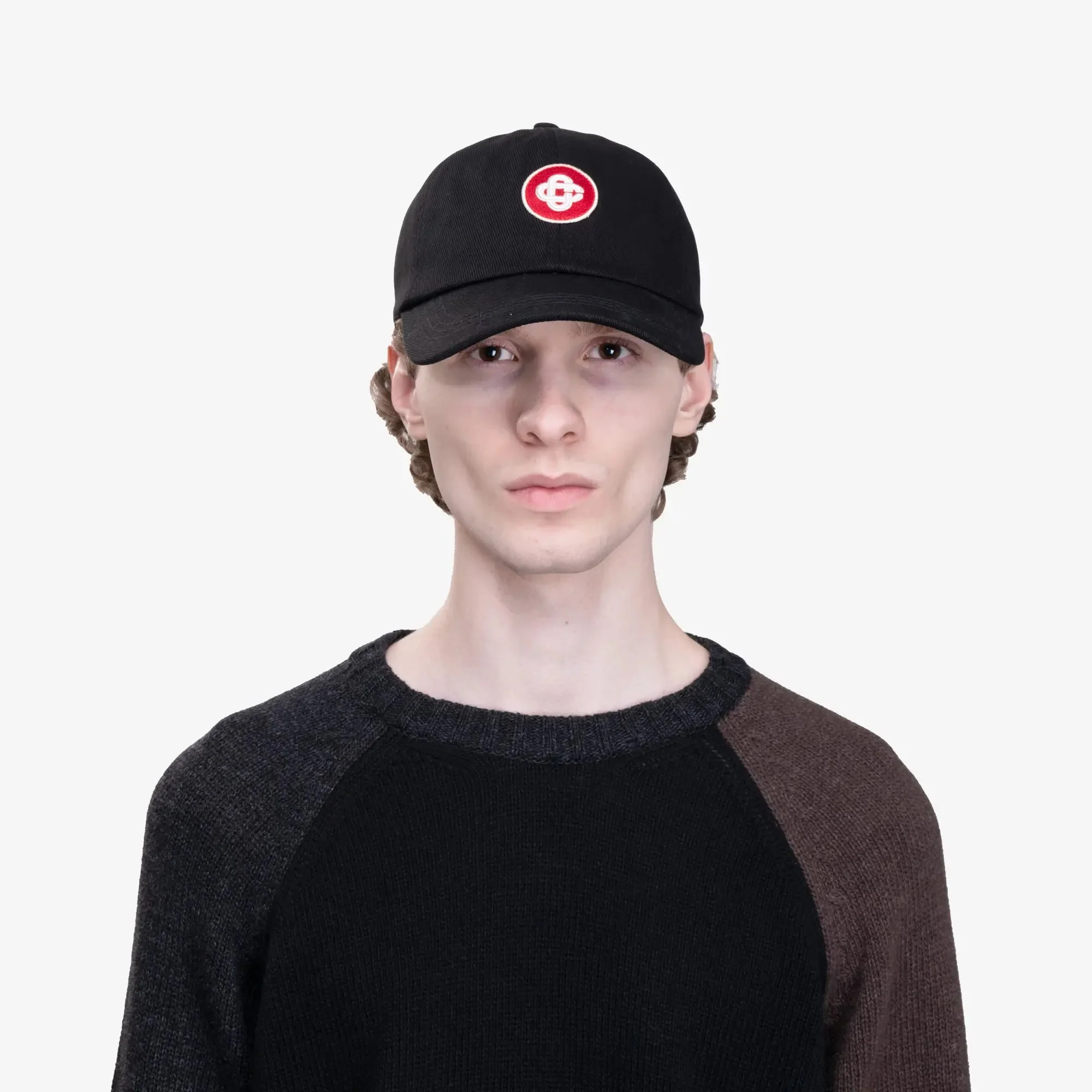 Round Embroidered Patch Cap - Image 2