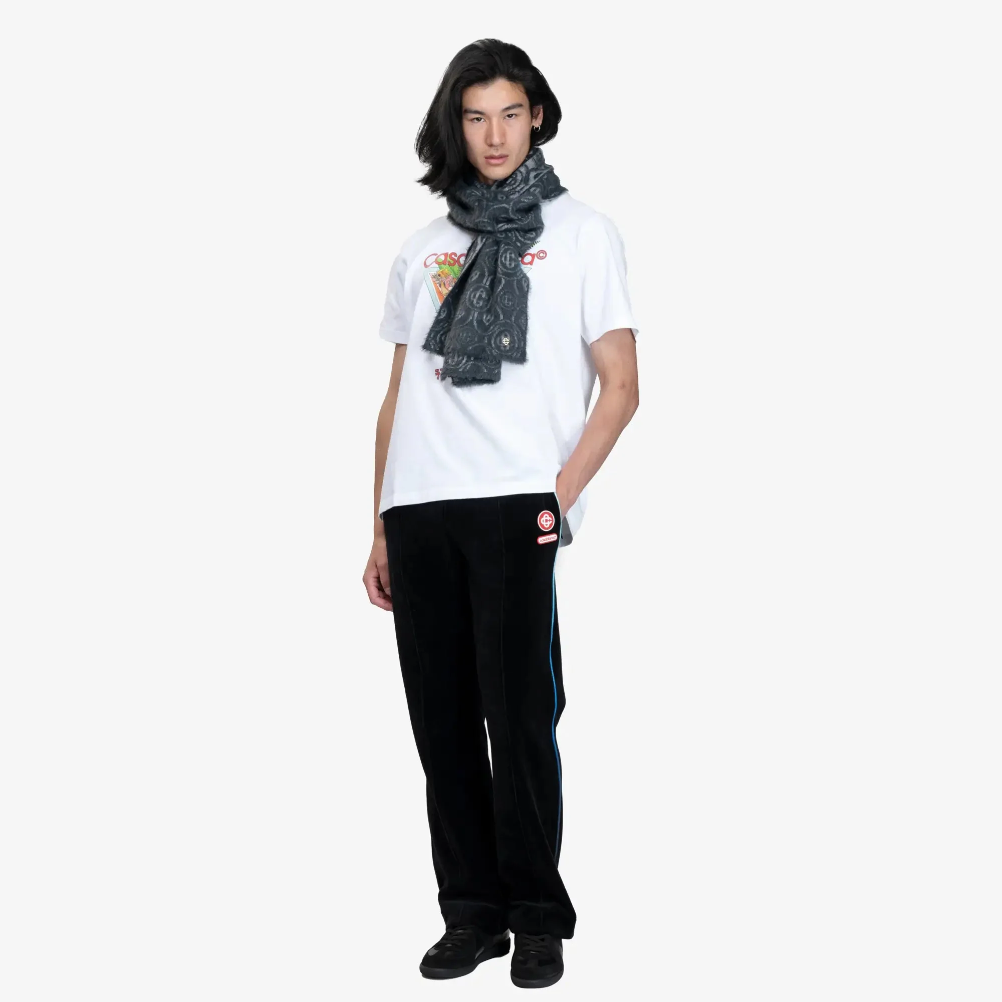 Velour Track Pants - Image 2