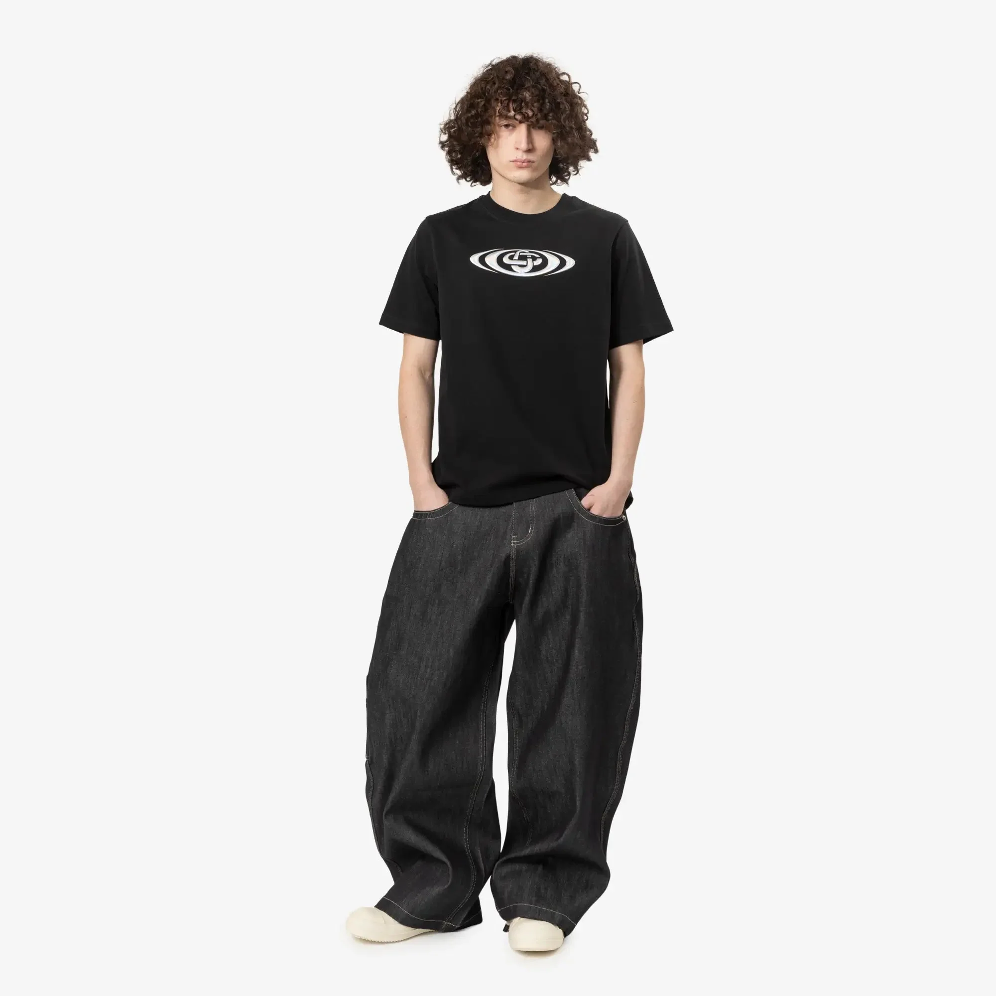 Warped Logo T-Shirt - Image 2
