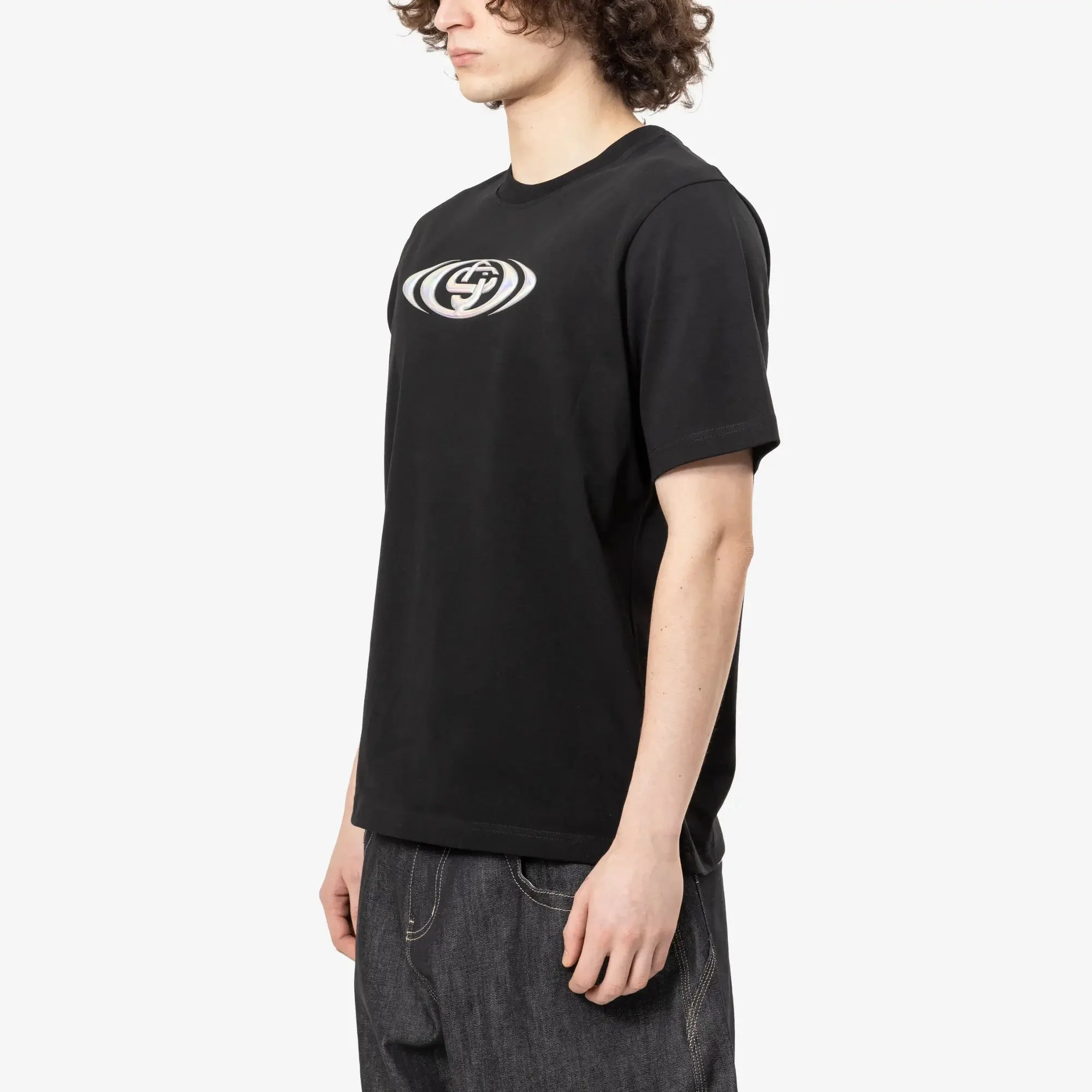 Warped Logo T-Shirt - Image 3