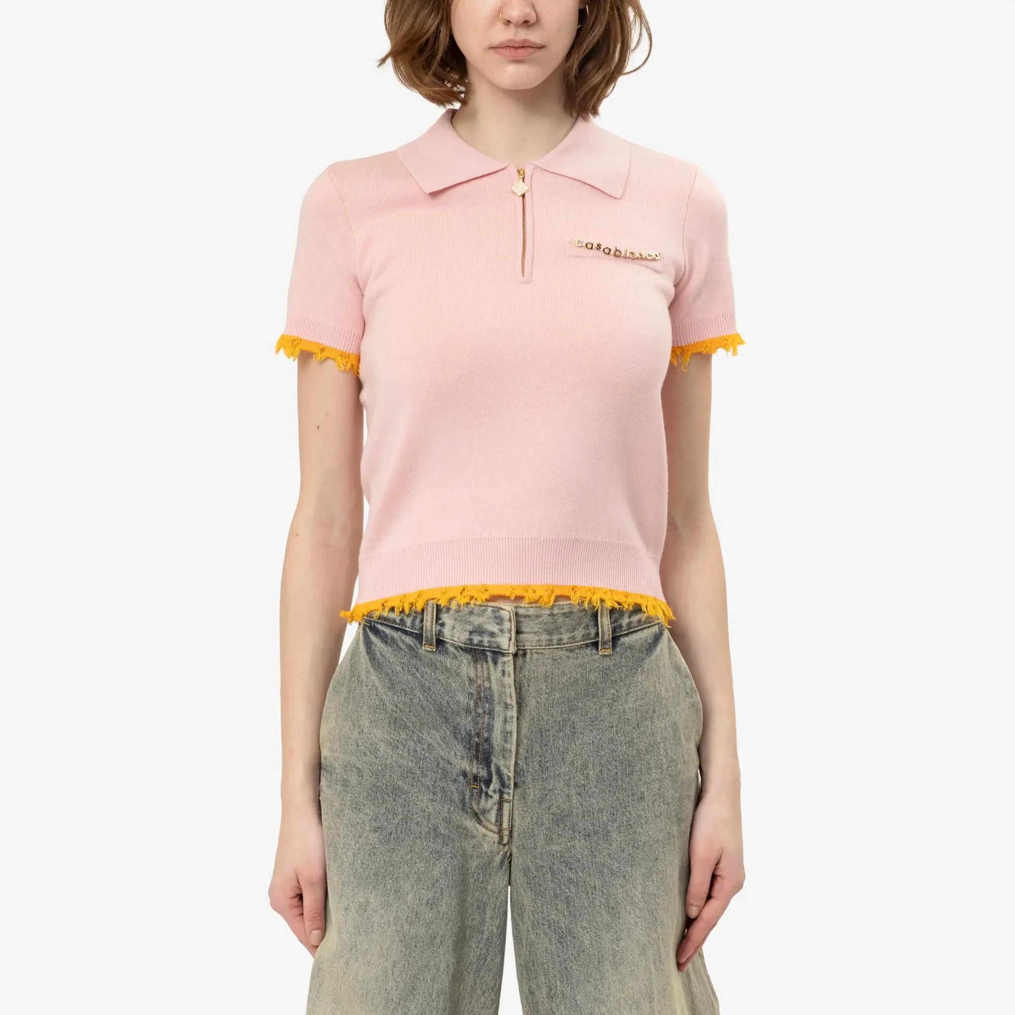 Womens Double Face Polo