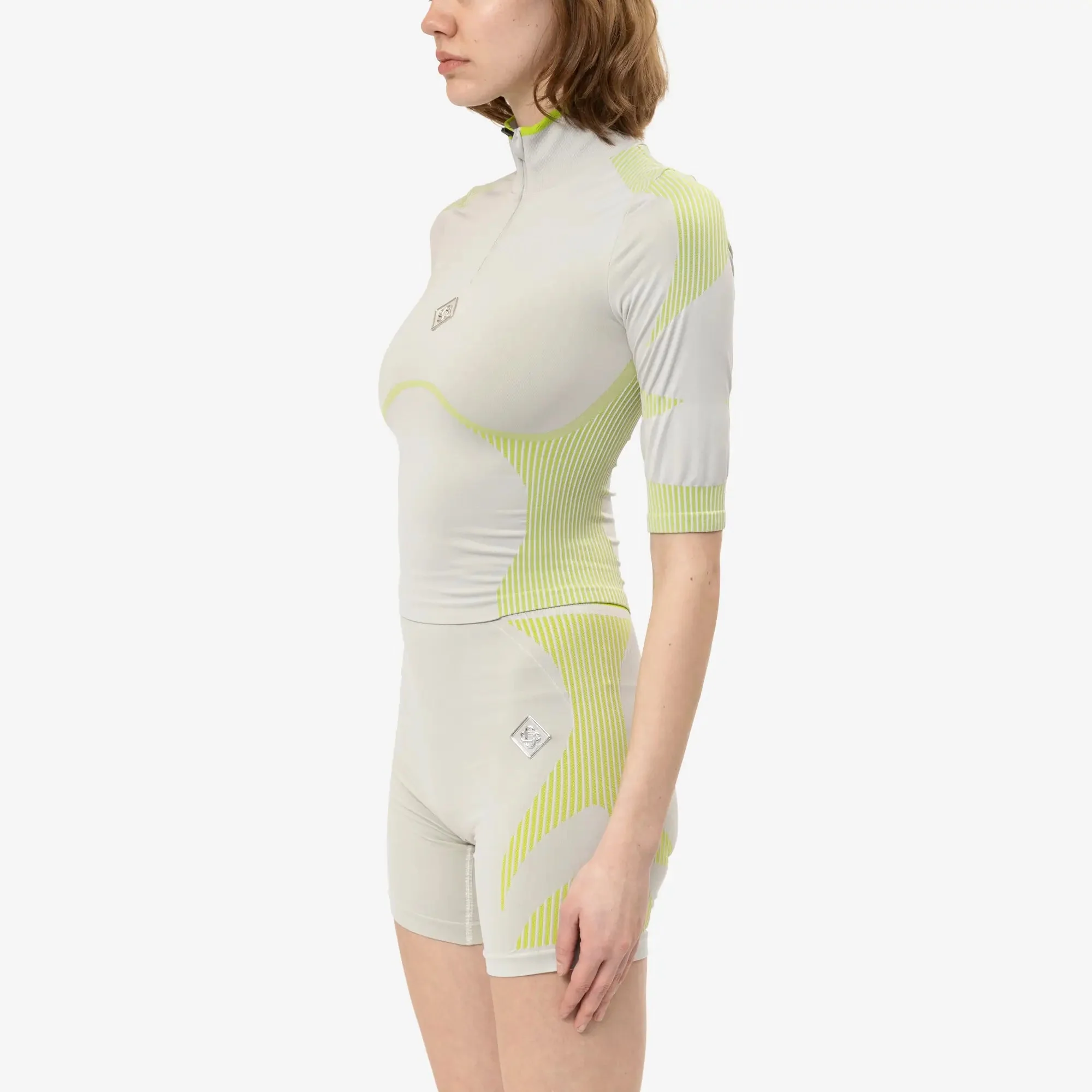 Womens Seamless Quarter Zip Top - Image 3