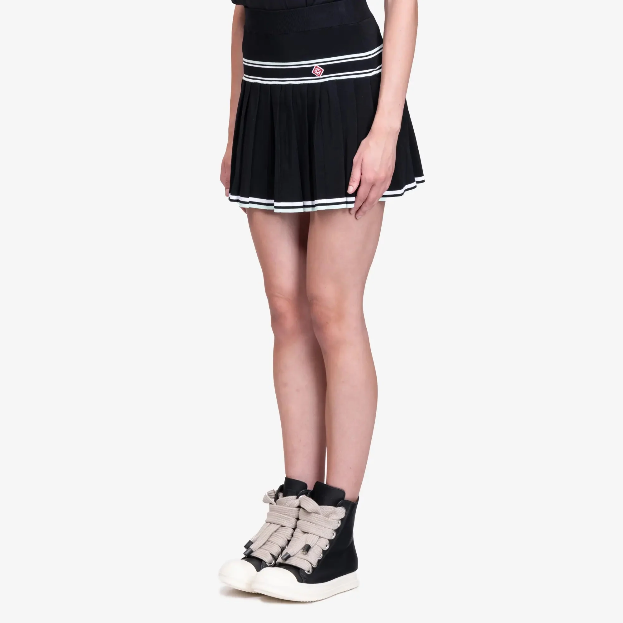 Womens Viscose Pleated Skirt - Image 3