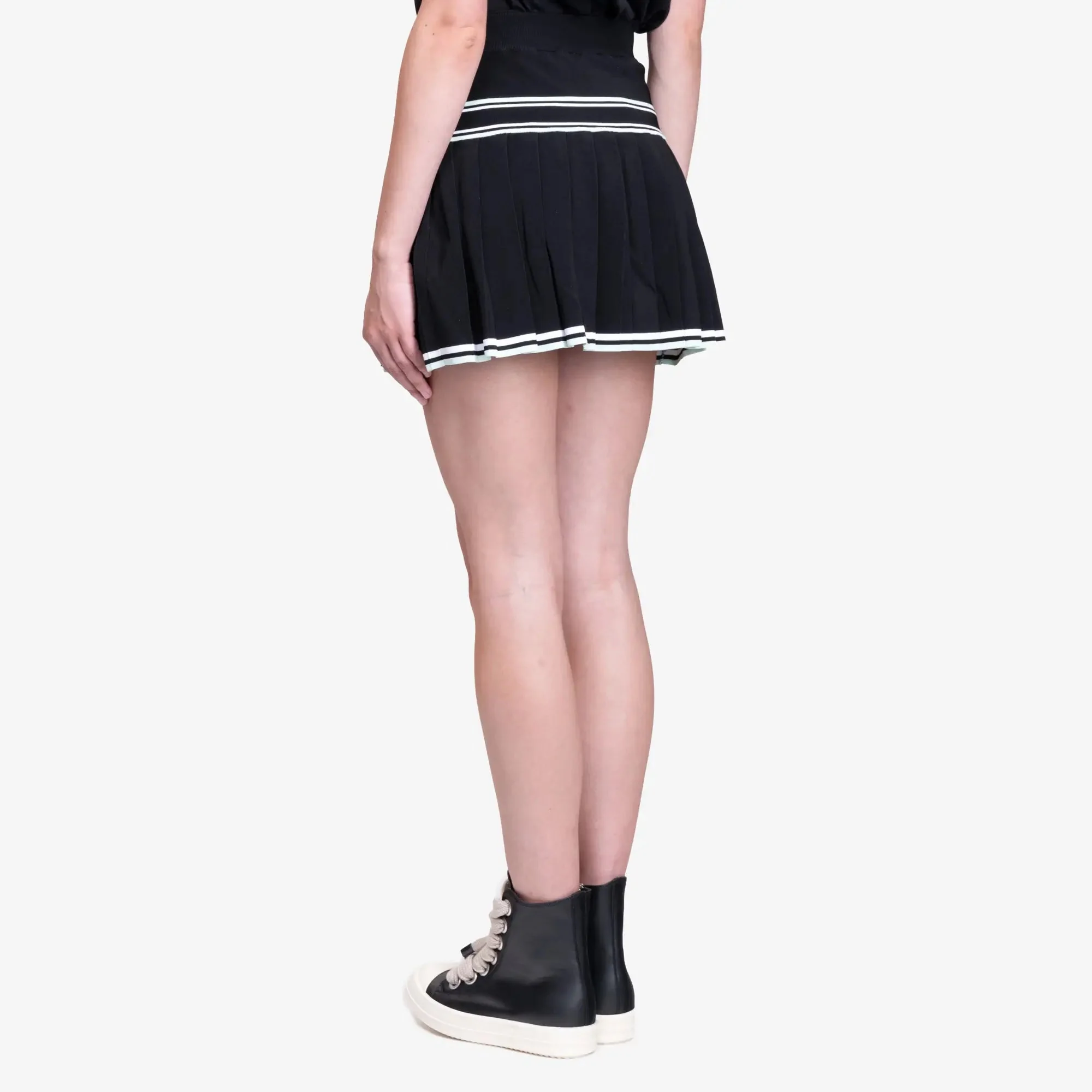 Womens Viscose Pleated Skirt - Image 4