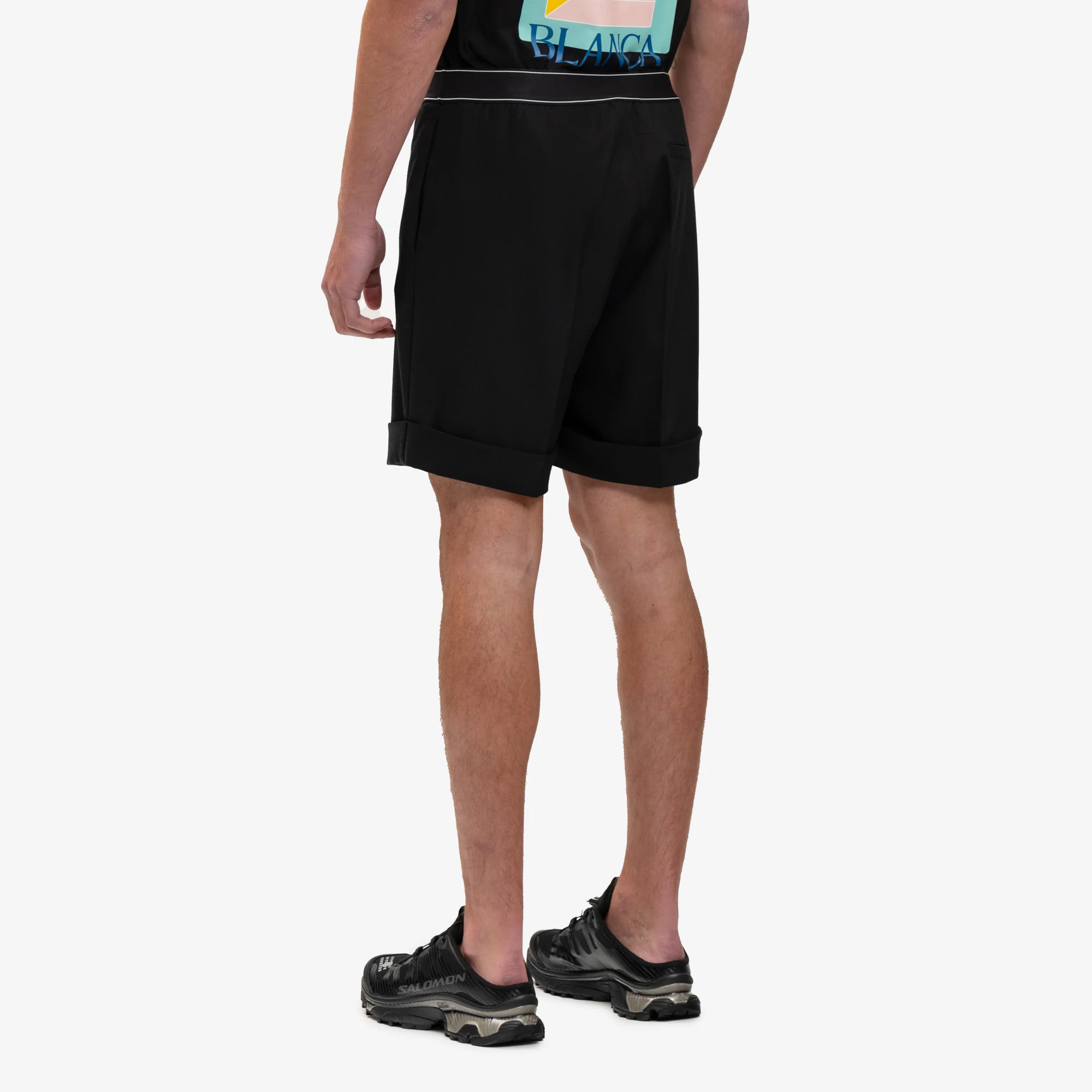 Wool Sports Tailoring Shorts - Image 4