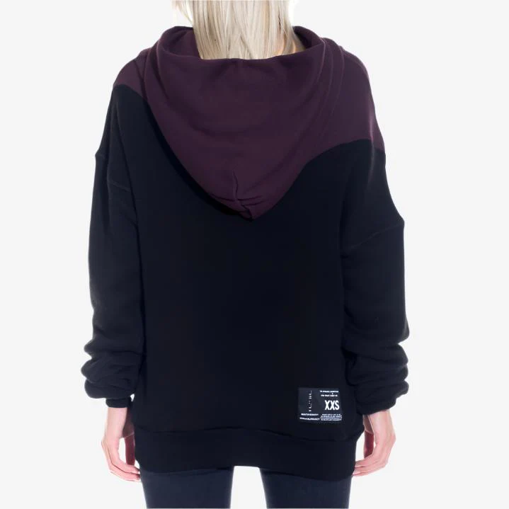 Womens Cashmere Blend Hybrid Hoody - Image 2