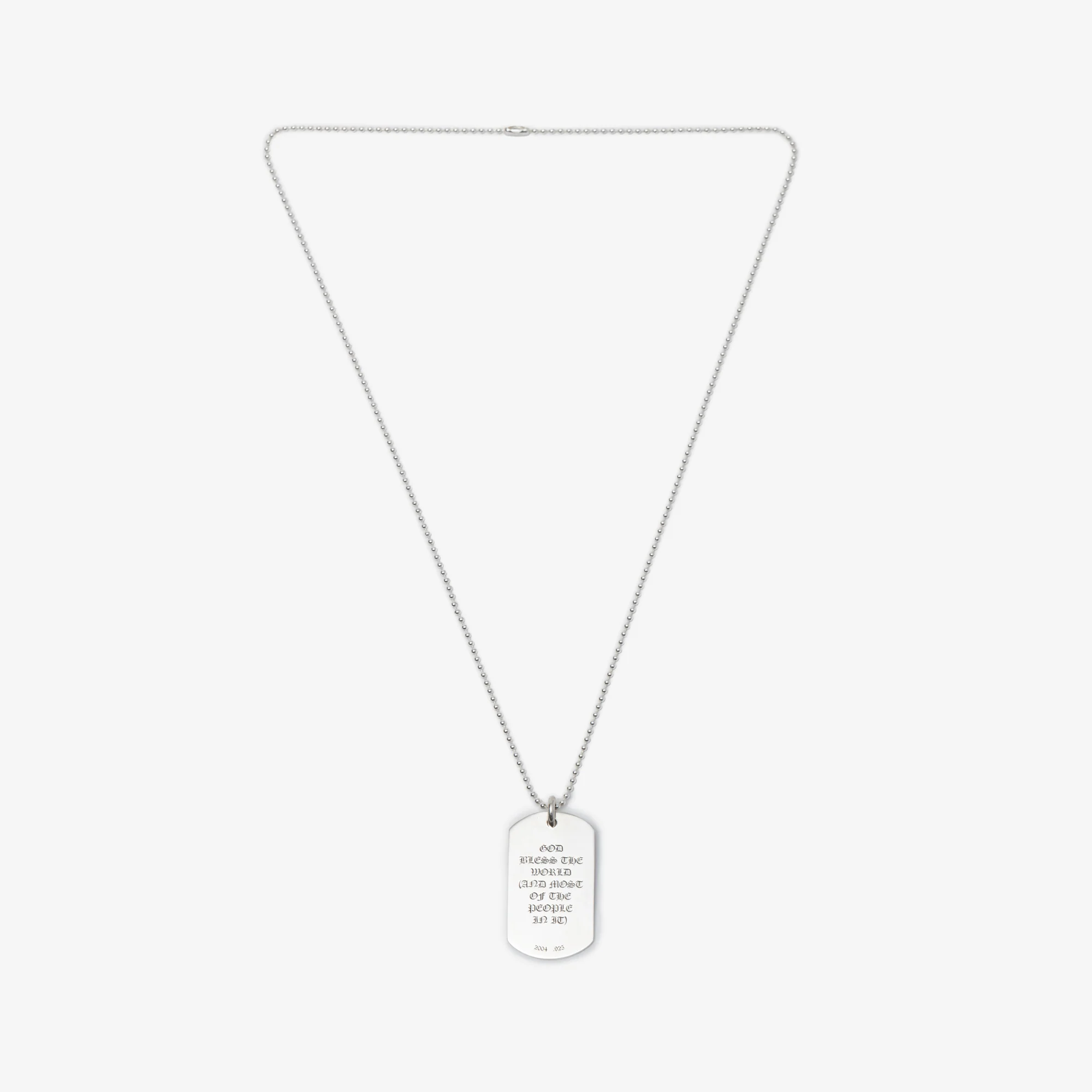 CH Cemetery Crosses Dog Tag Necklace - Image 4