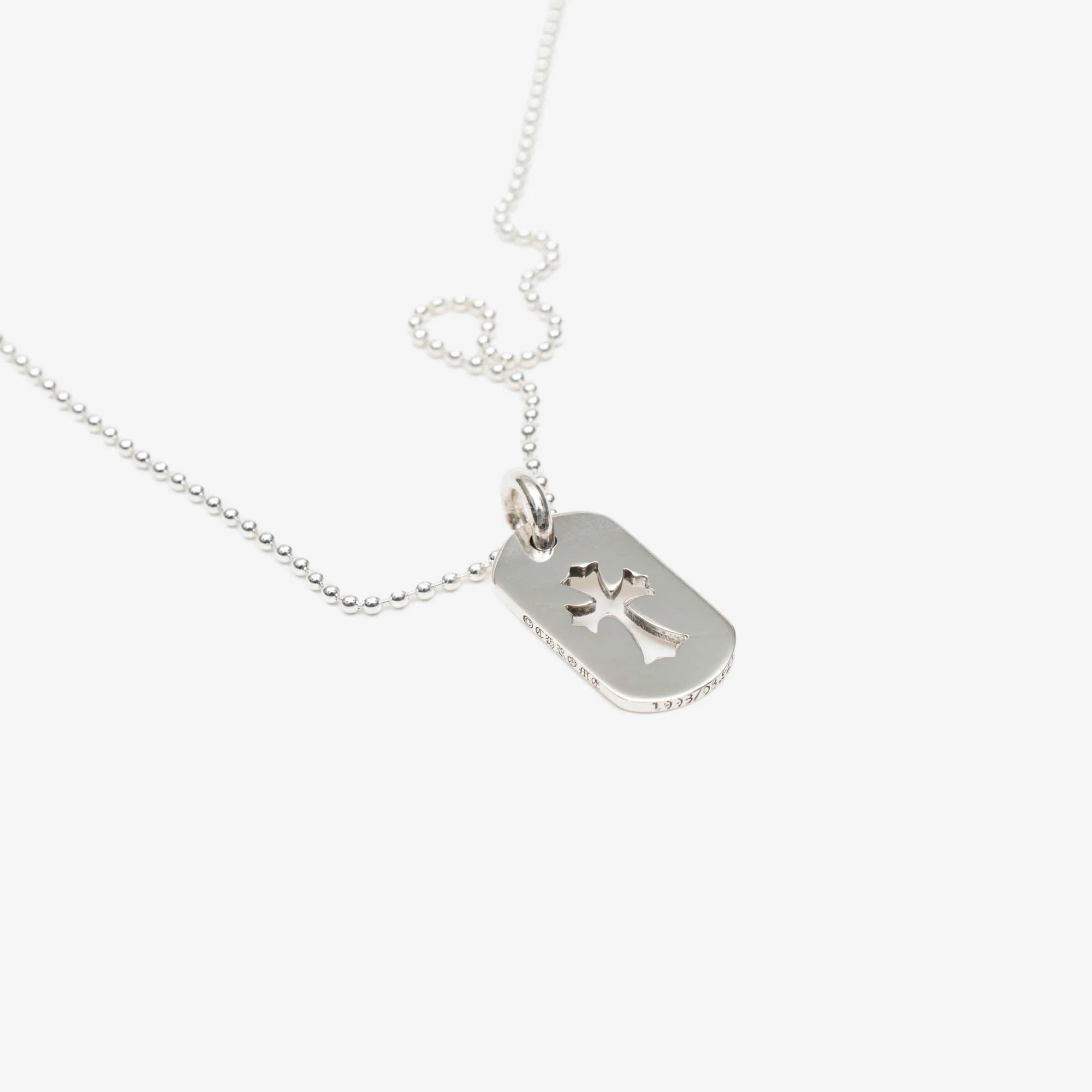 CH Cross Dog Tag Necklace - Image 2