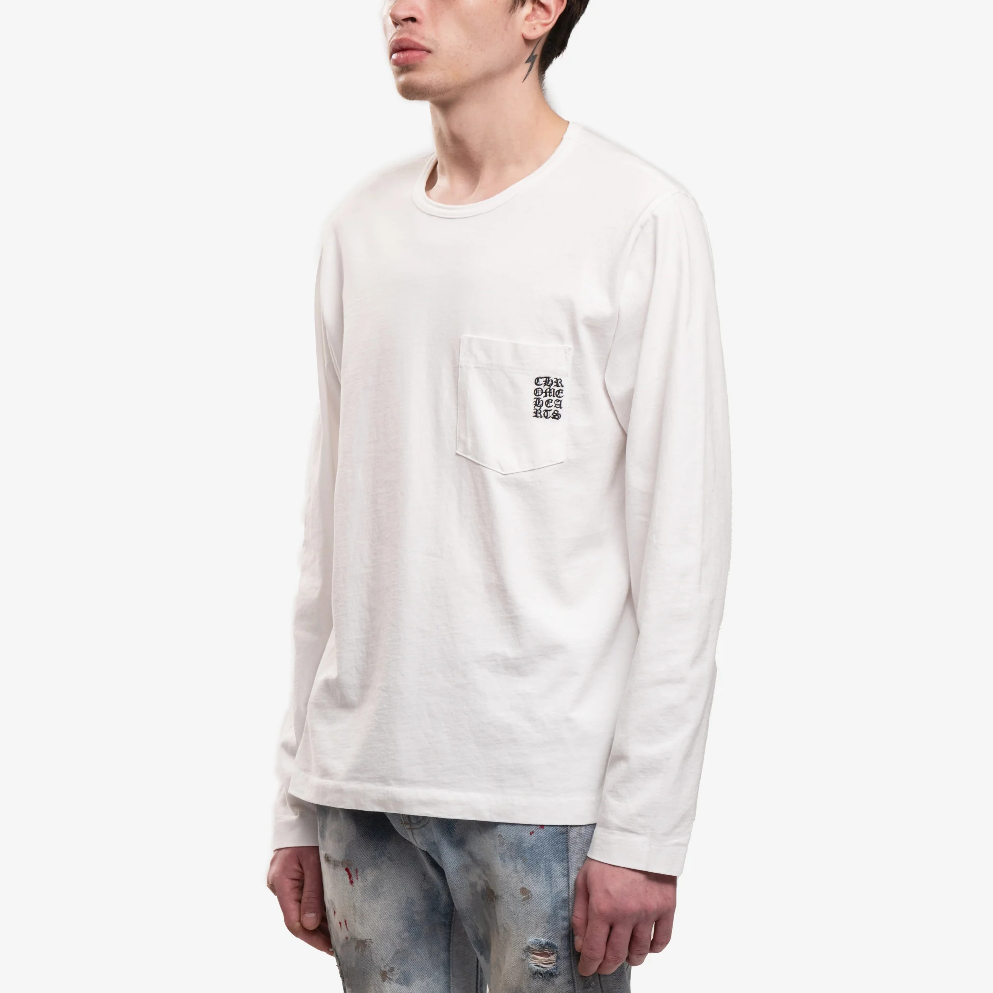 CH Embroidered  LS T-Shirt - Image 3