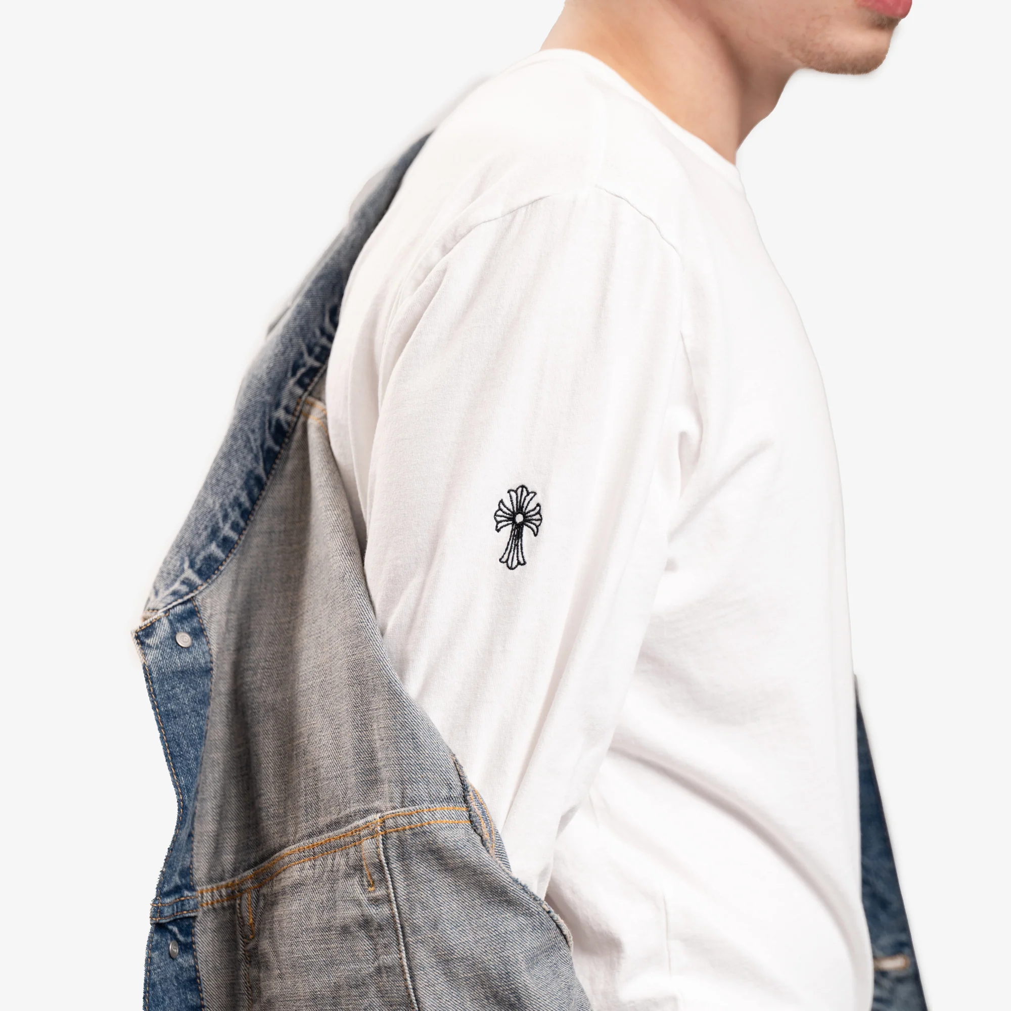 CH Embroidered  LS T-Shirt - Image 5