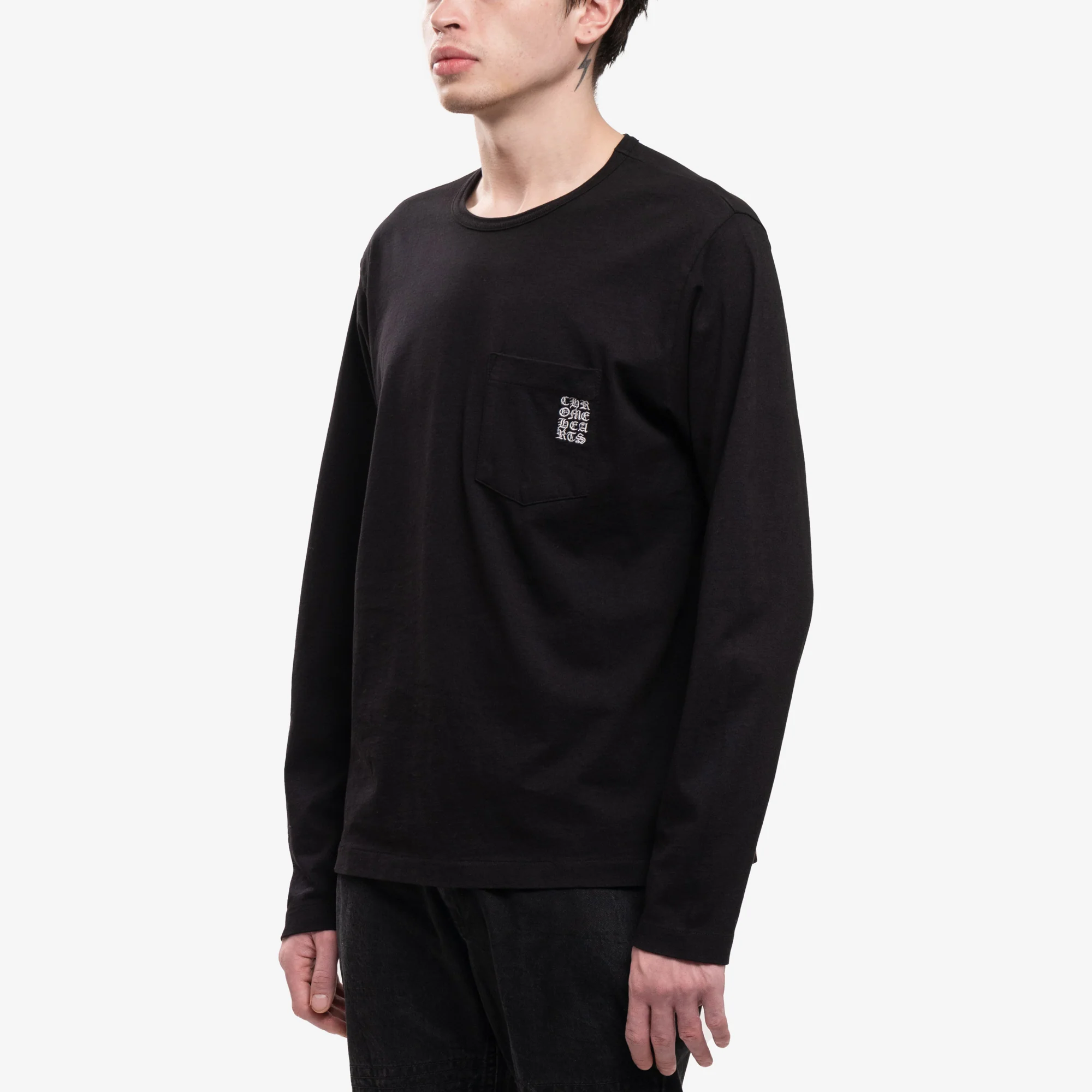 CH Embroidered  LS T-Shirt - Image 3