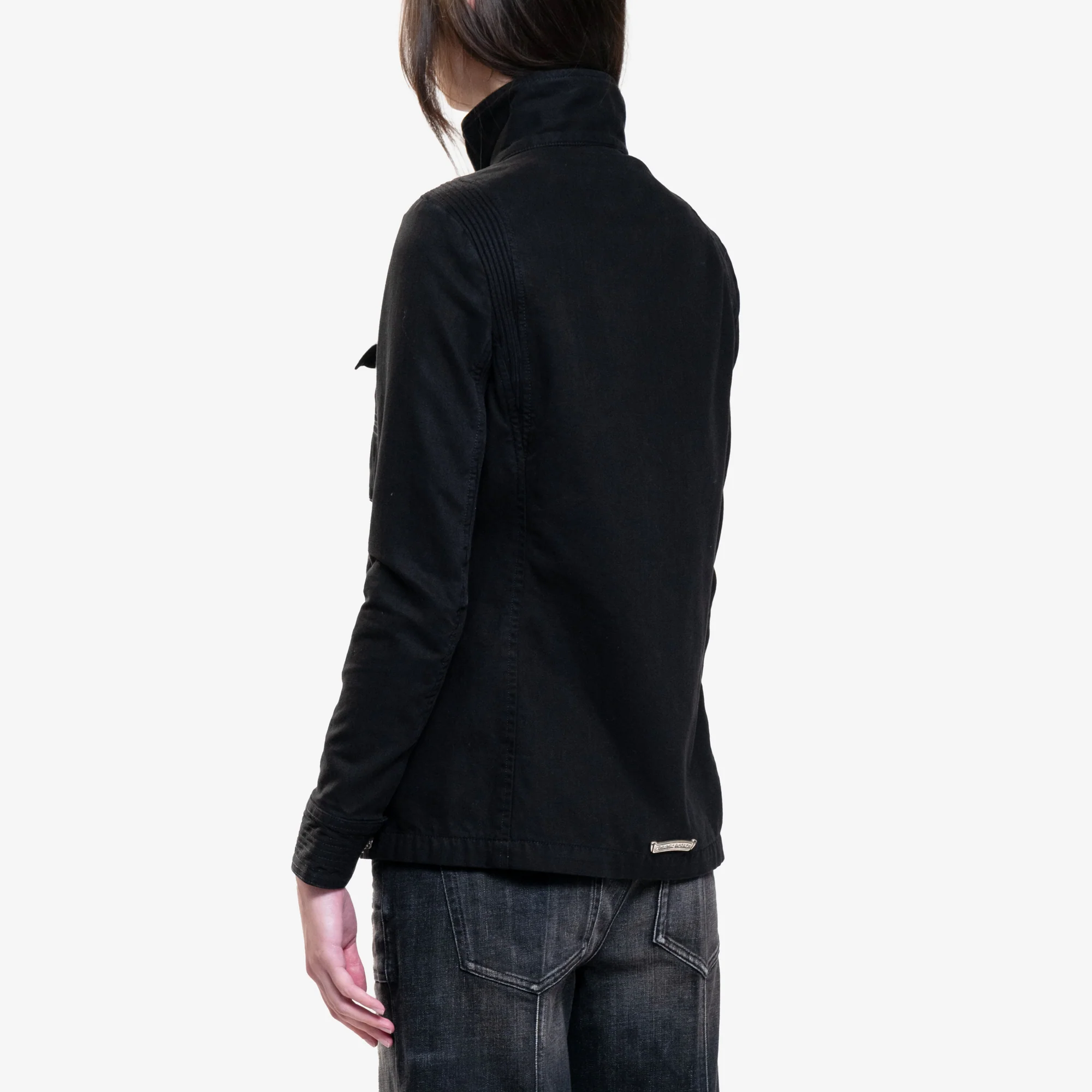 Womens Cherry Bomb Military Jacket - Image 4