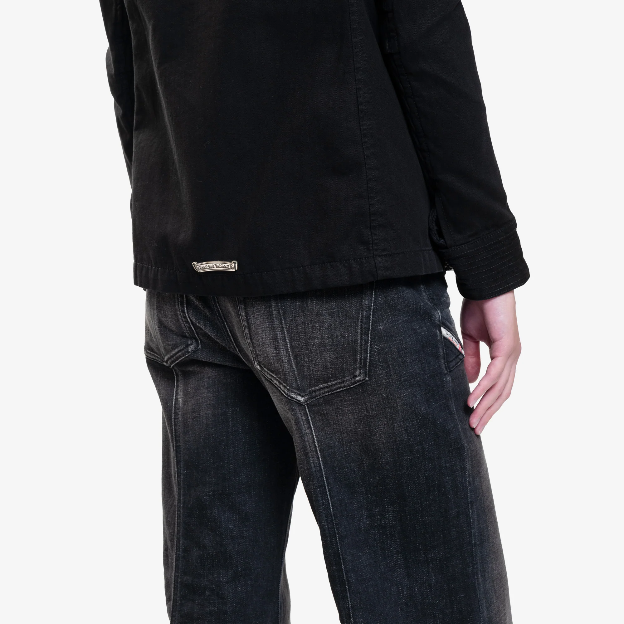 Womens Cherry Bomb Military Jacket - Image 6