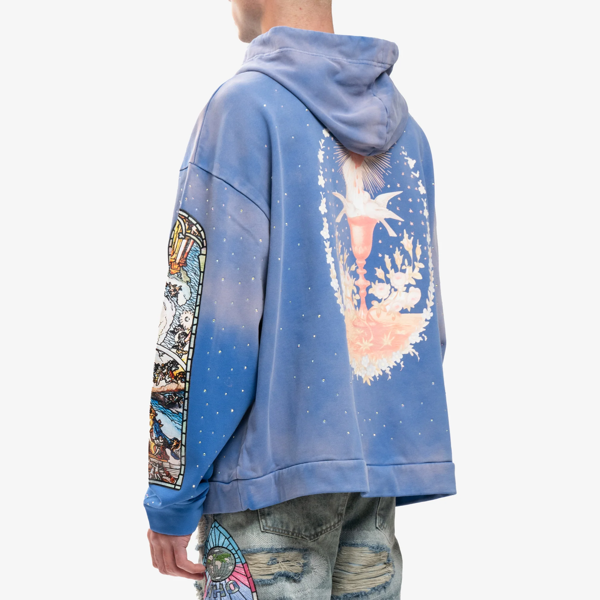 Chalice Embroidered Hoody - Image 4