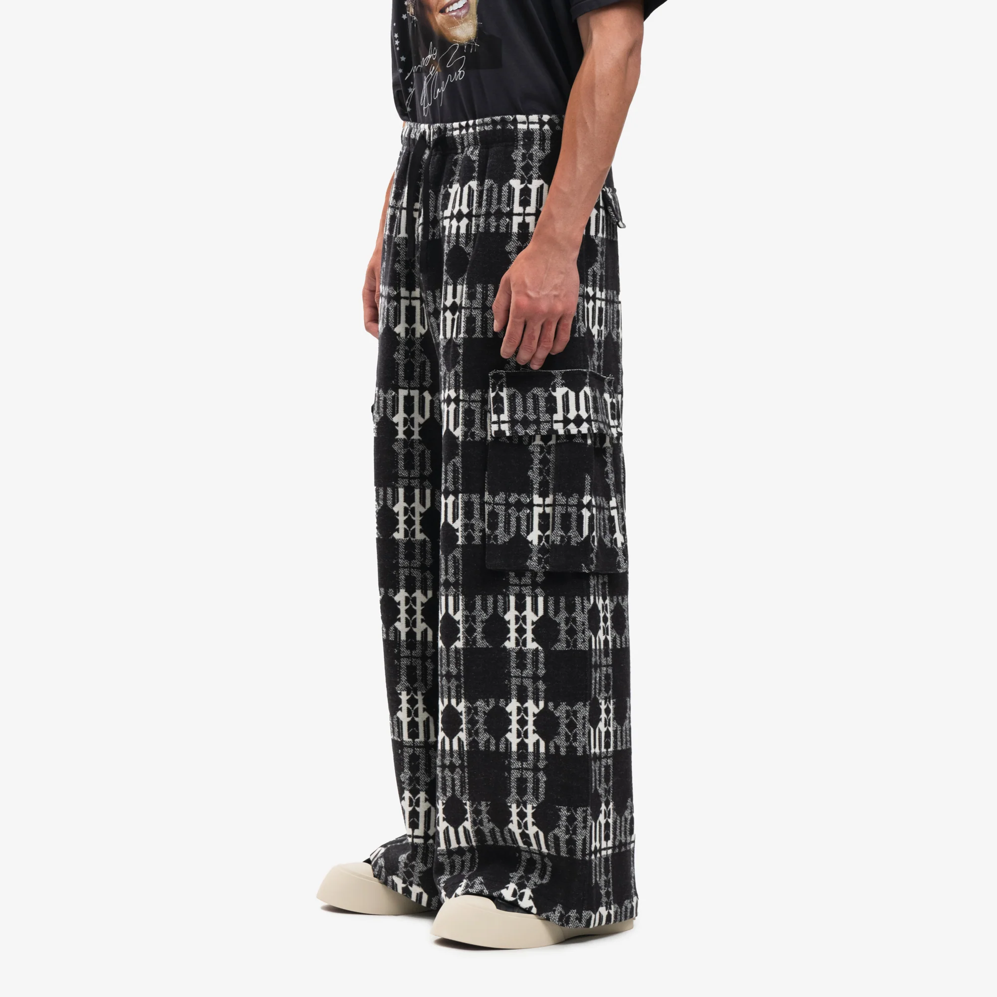 Check Monogram Pants - Image 3