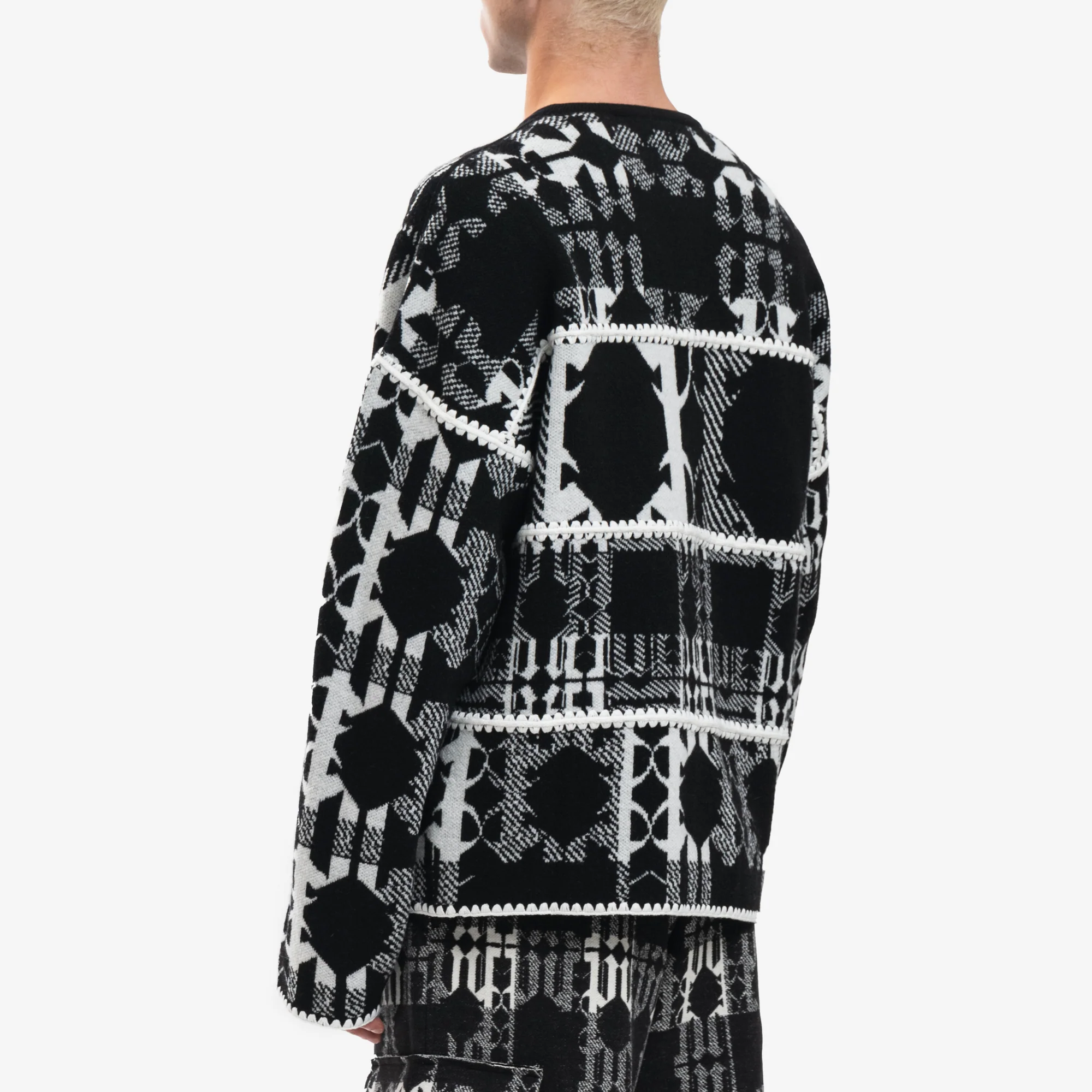 Check Monogram Sweater - Image 4