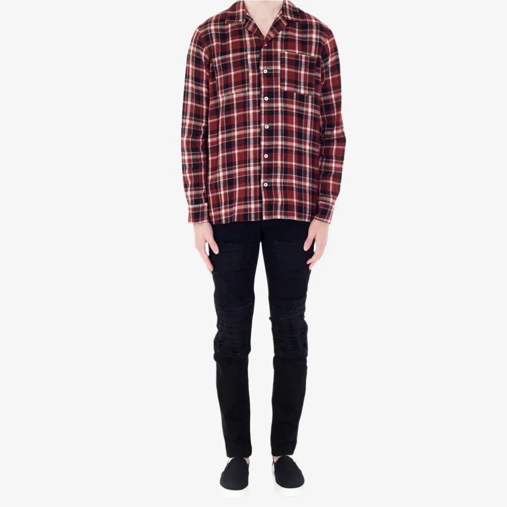 Check Pijama Shirt - Image 7