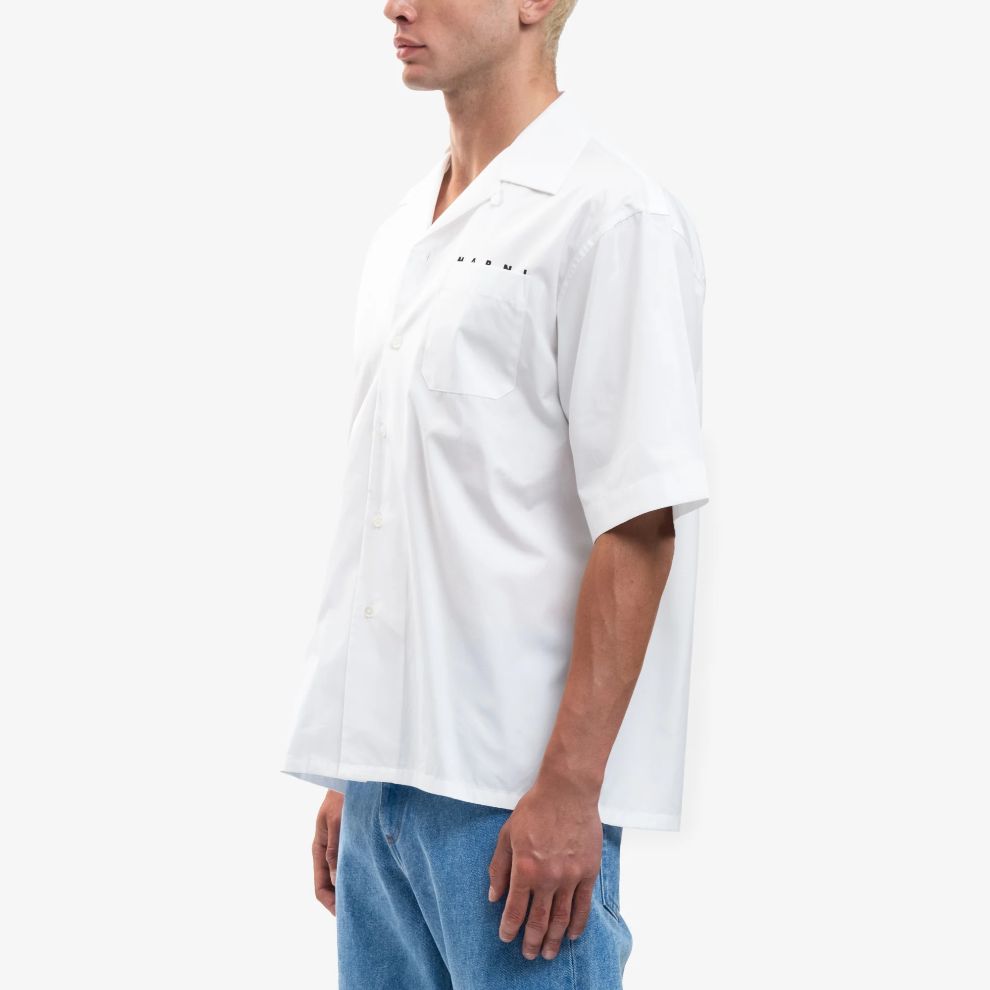 Chest Logo Poplin Shirt - Image 3