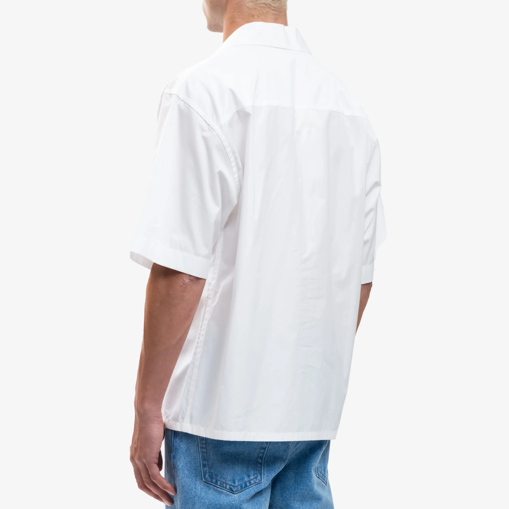 Chest Logo Poplin Shirt - Image 4