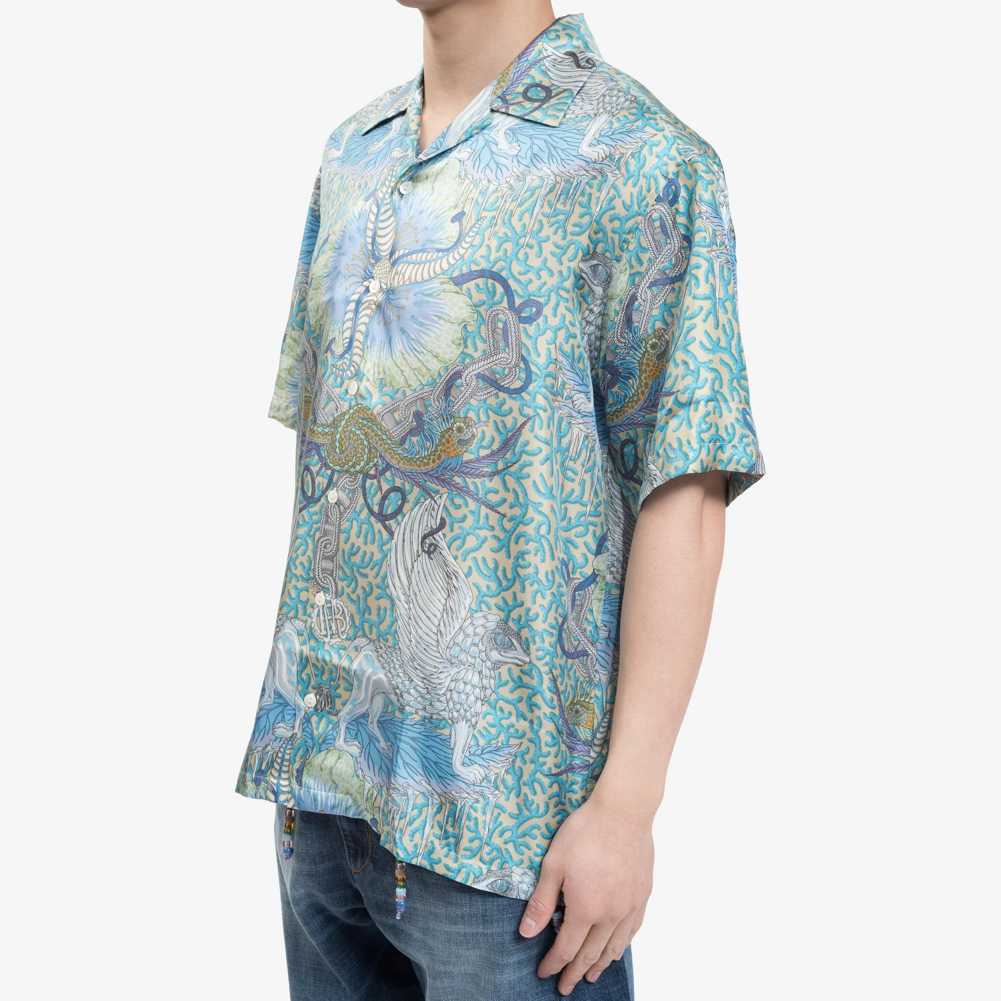 Chimera SS Silk Shirt - Image 3