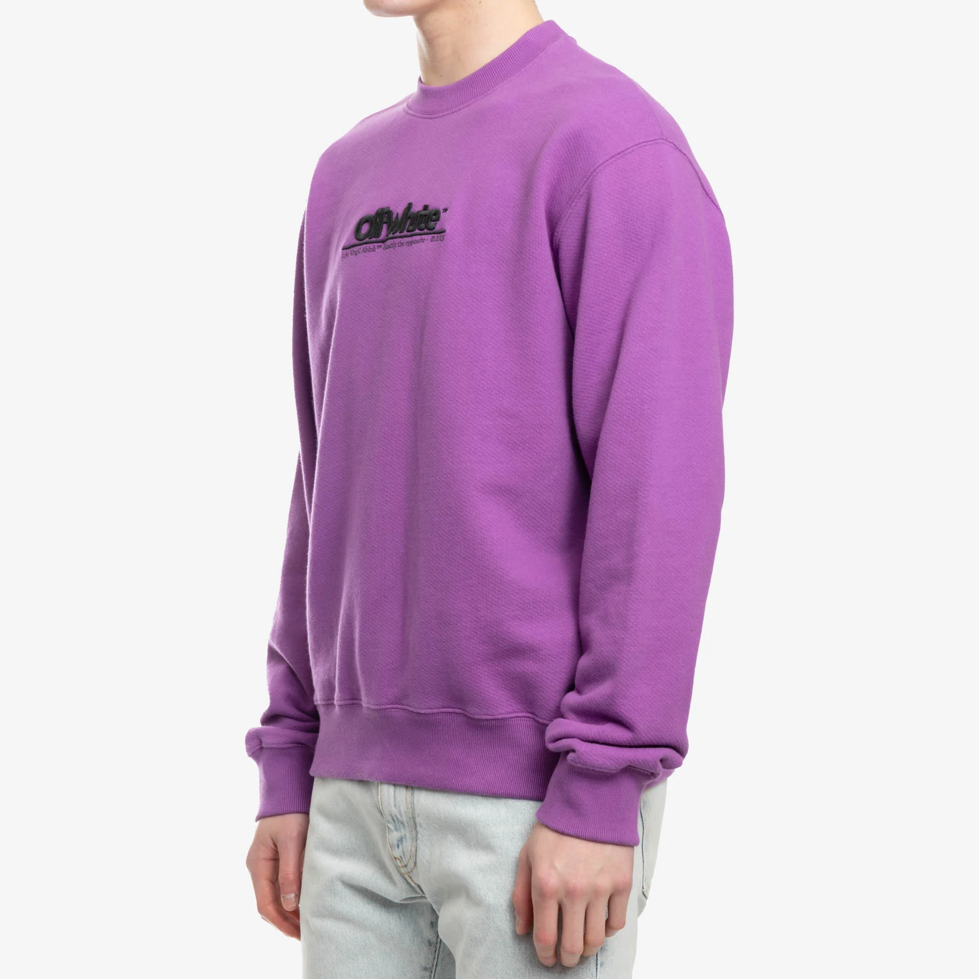 Chunky Logo Slim Sweatshirt - Image 3
