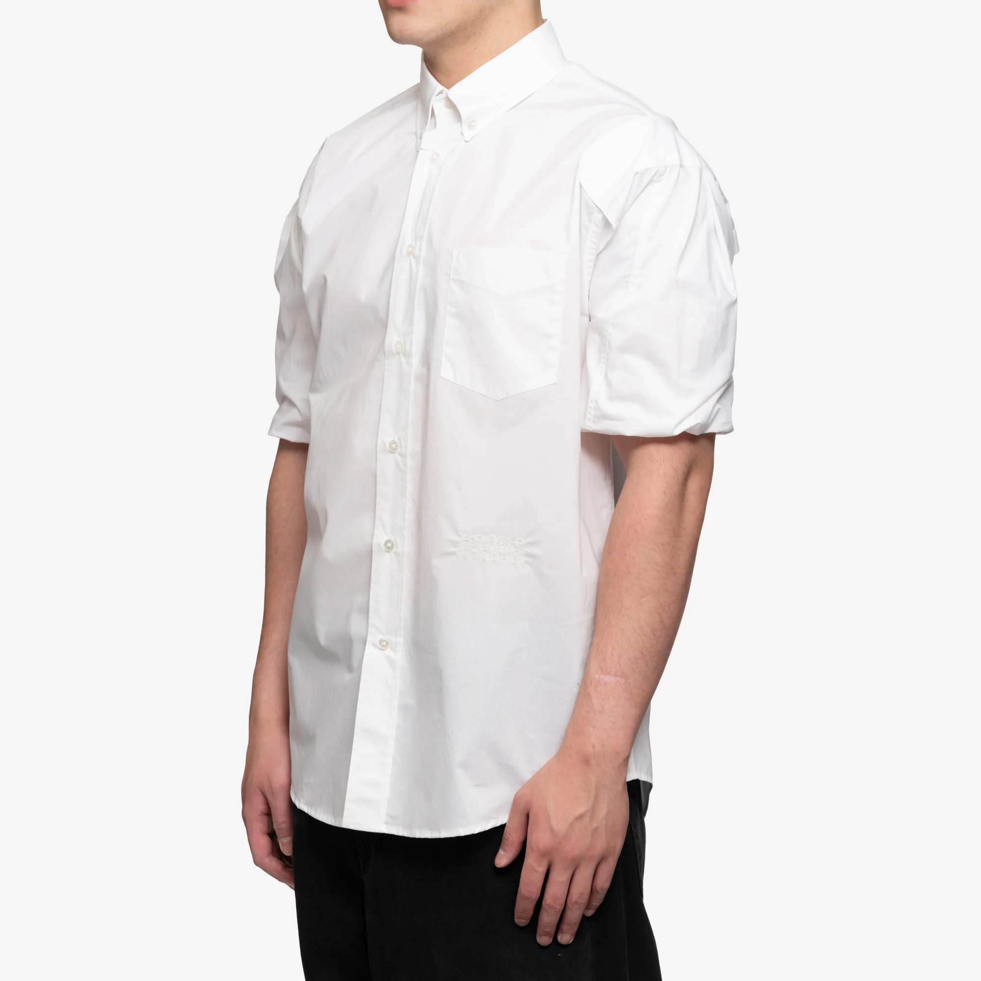 Cinched Sleeve SS Shirt - Image 3