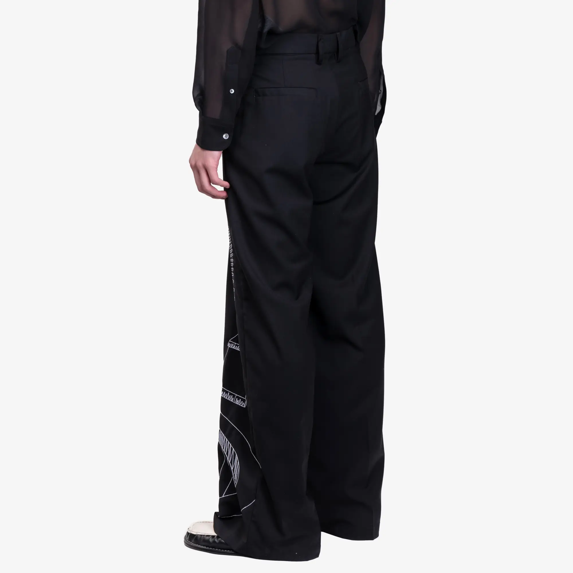 Circus Sketch Baggy Pants - Image 4