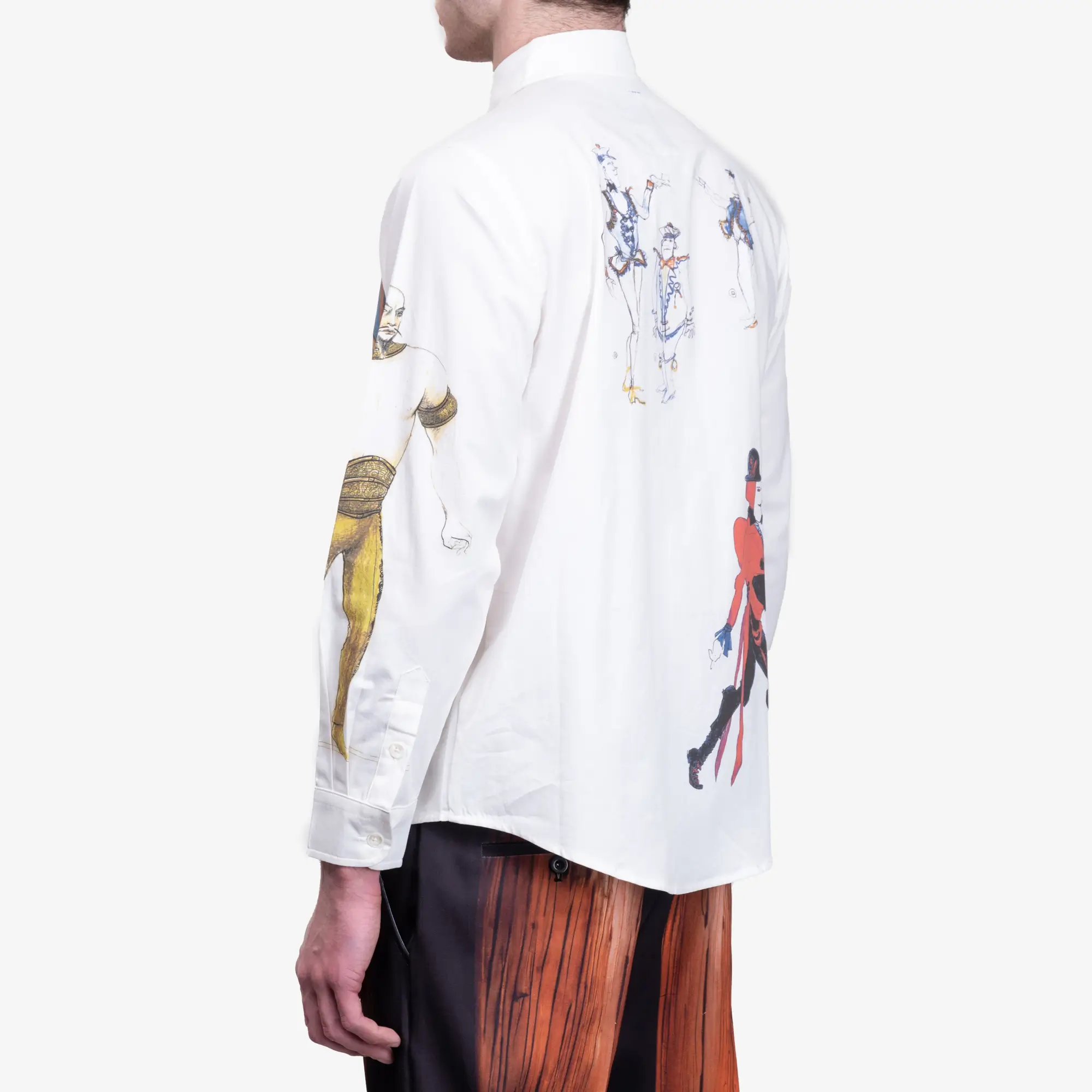Cirque Doodles Button Up Shirt - Image 4