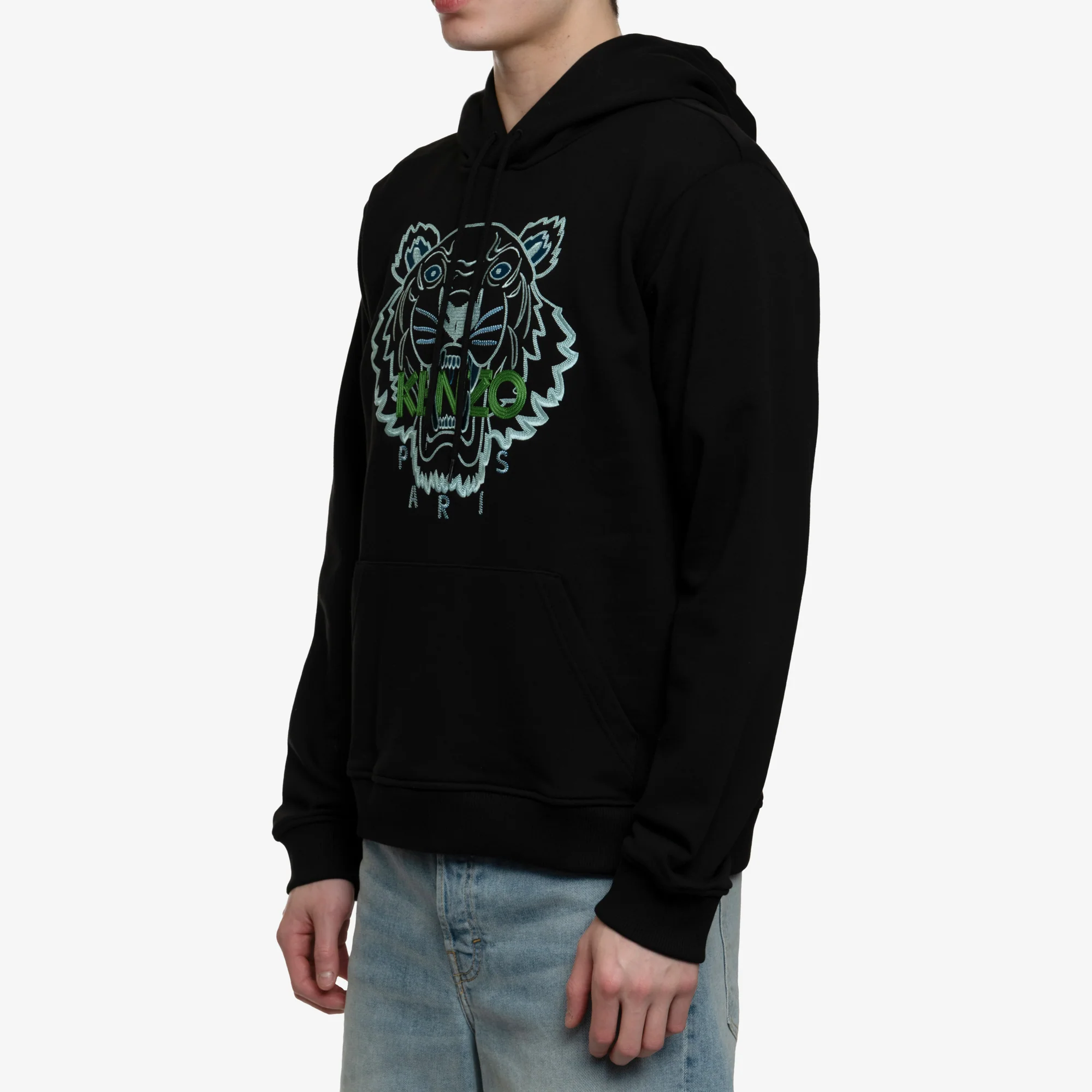 Classic Green Tiger Hoody - Image 3