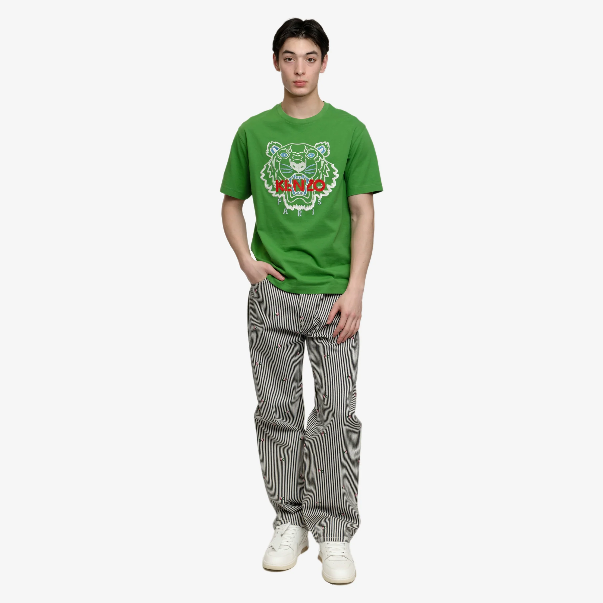 Classic Green Tiger T-Shirt - Image 2