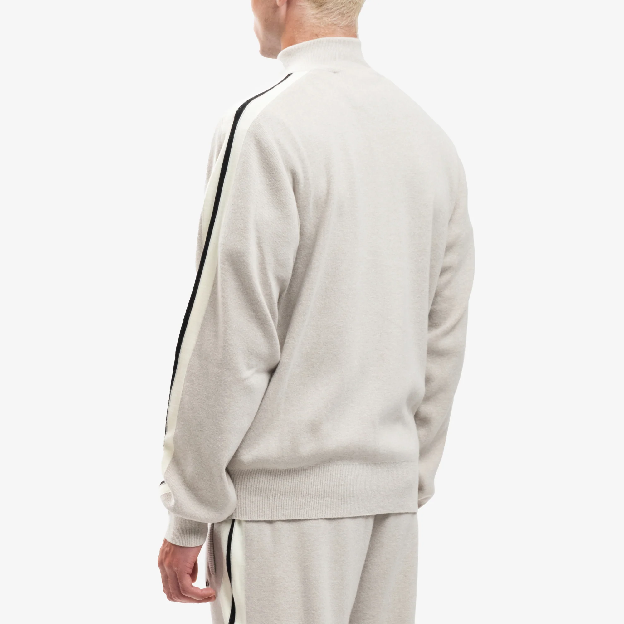Classic Logo Knit Track Jacket - Image 4