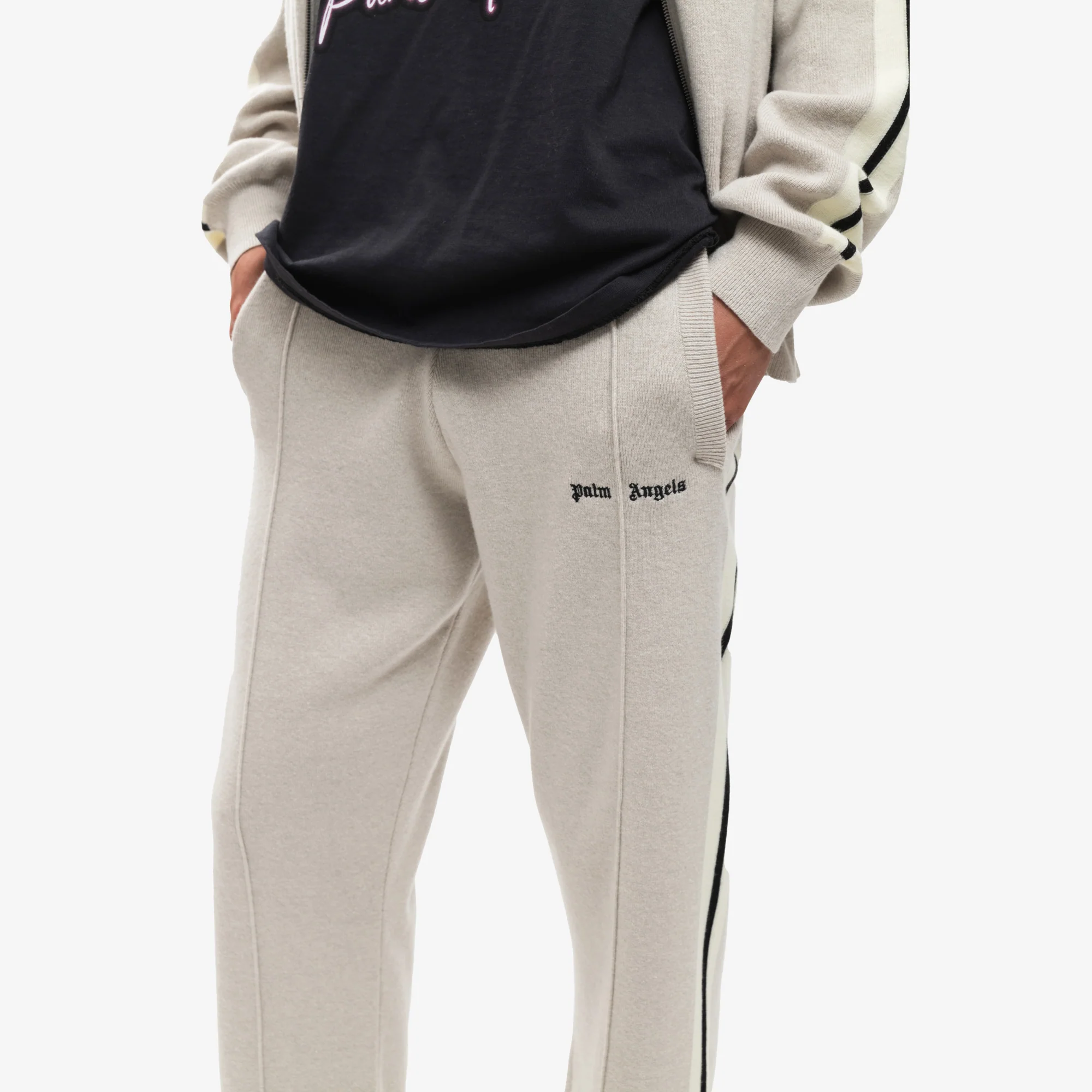 Classic Logo Knit Track Pants - Image 5