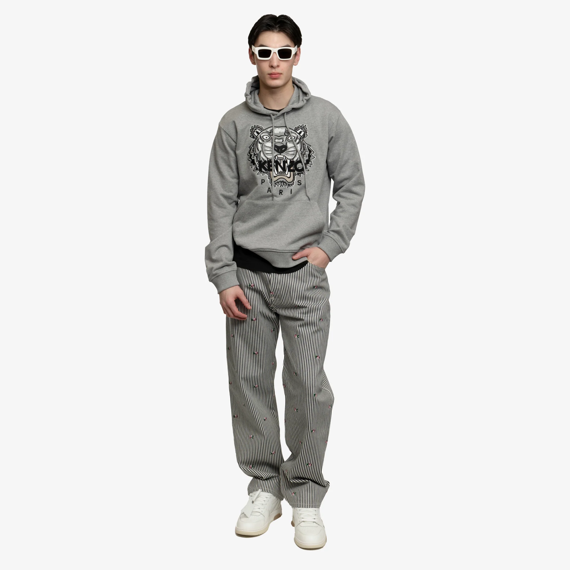 Classic Green Tiger Hoody - Image 2