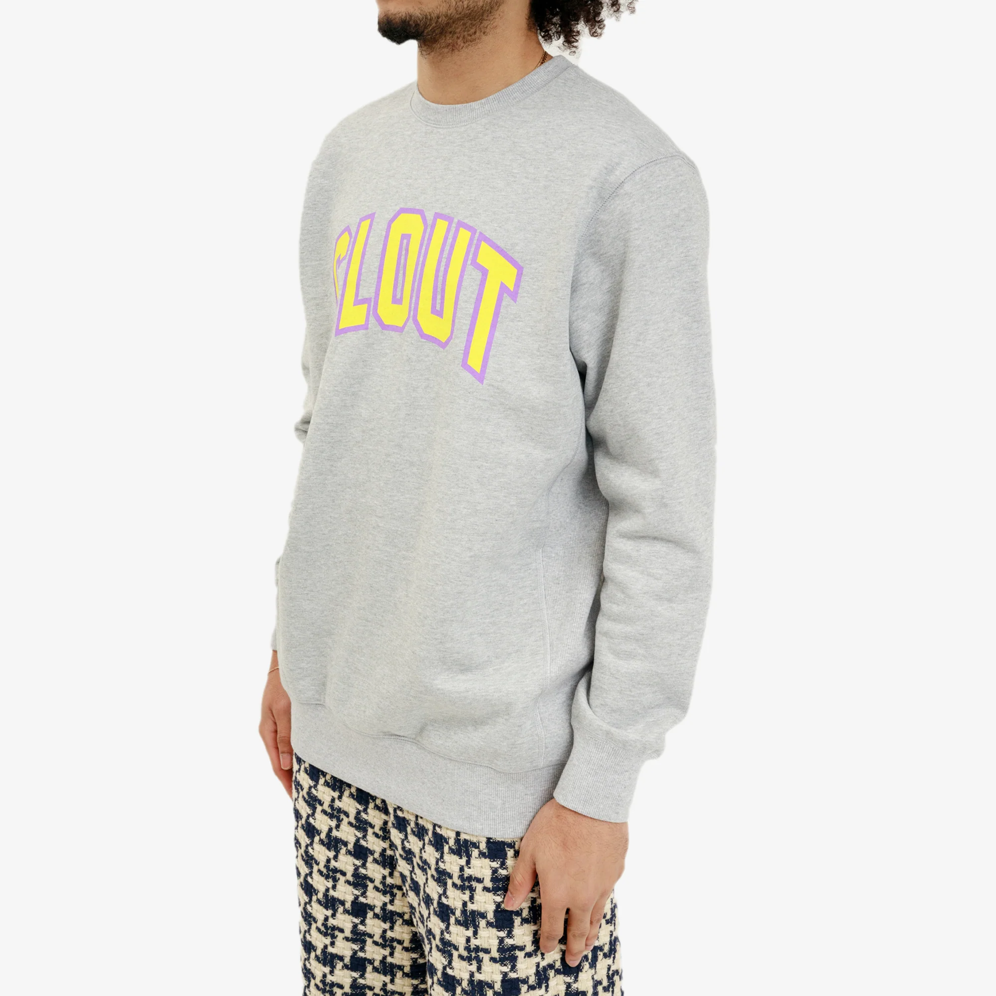 Clout Grey Sweatshirt - Image 3