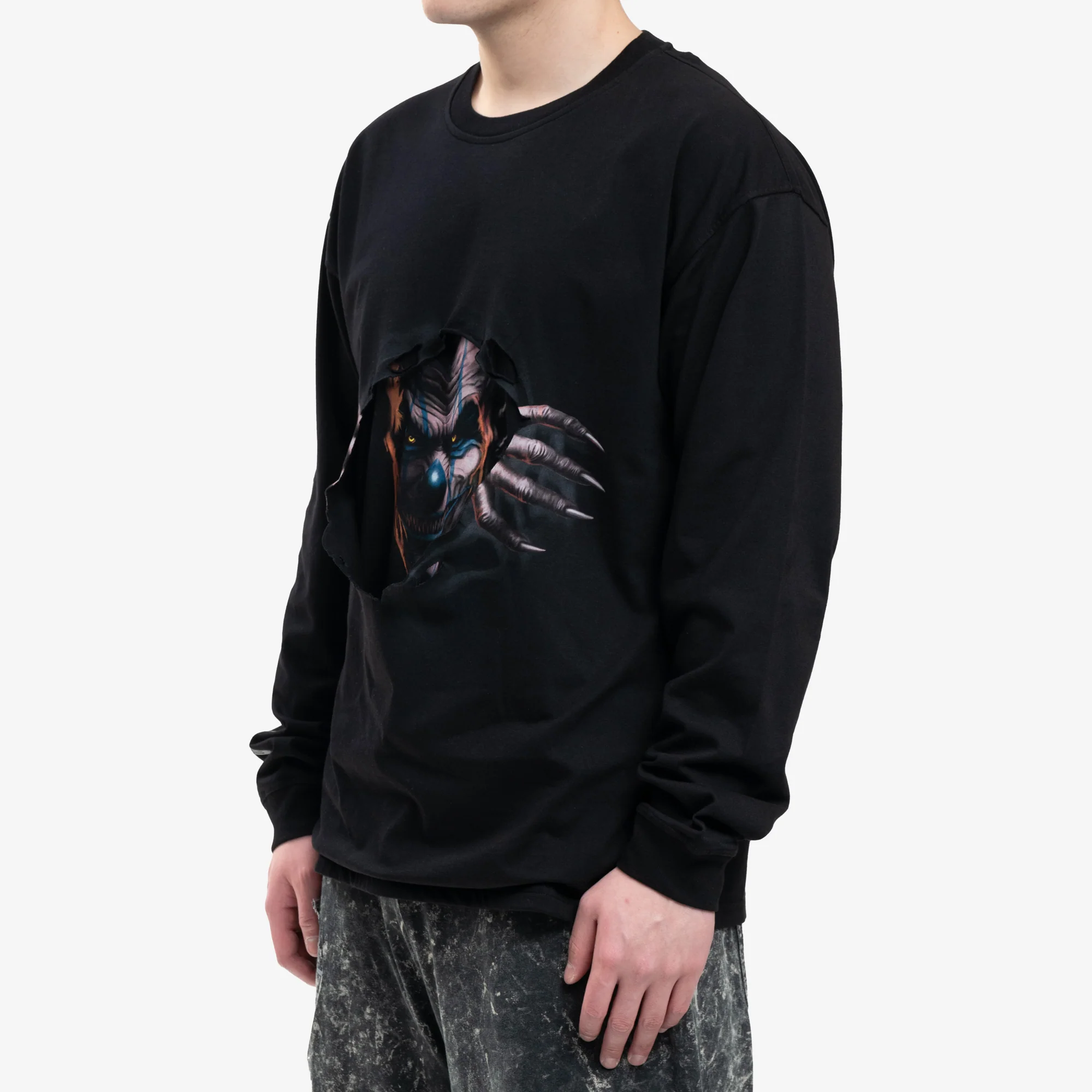 Clown Long Sleeve T-Shirt - Image 3