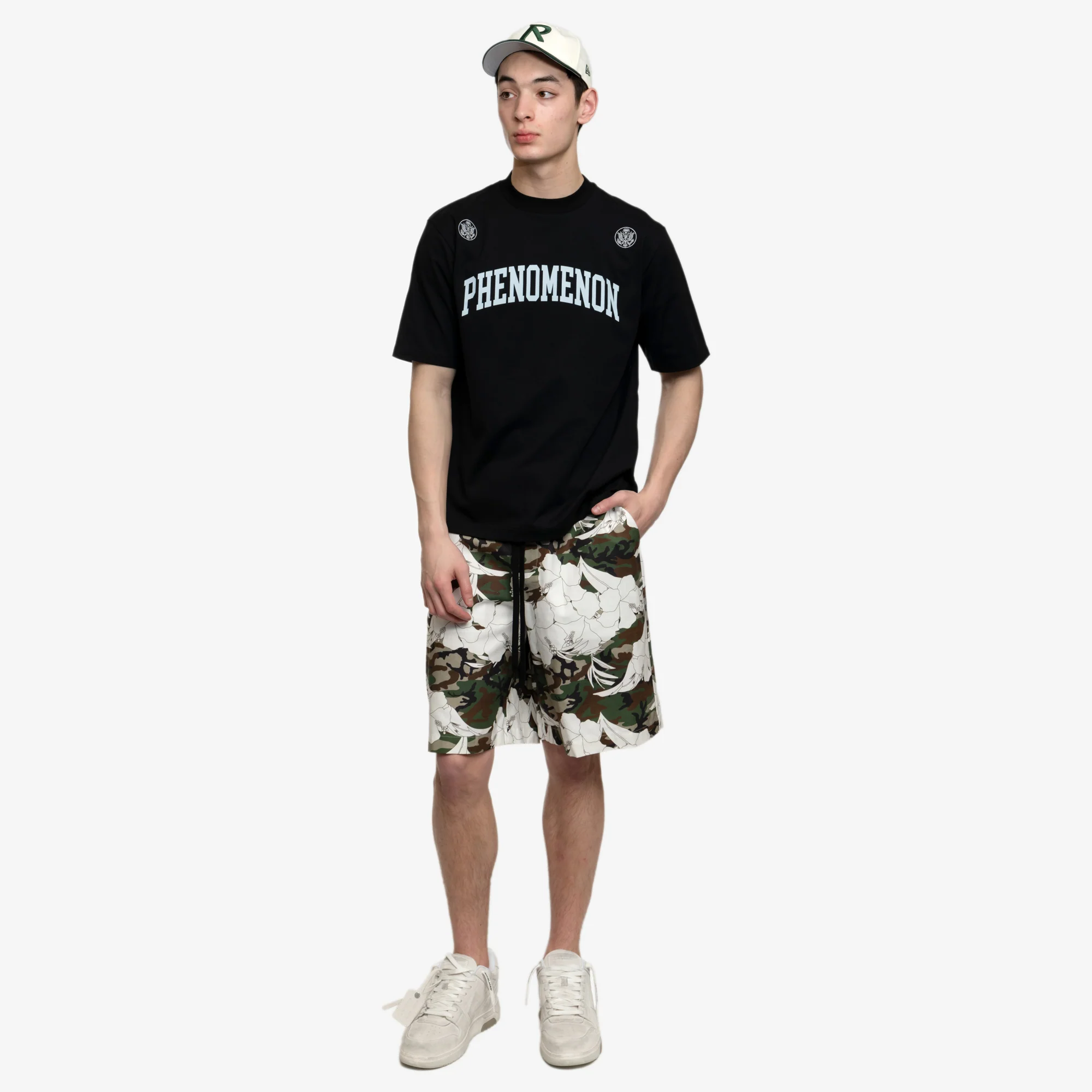 College Logo Mock Neck Tee - Image 2