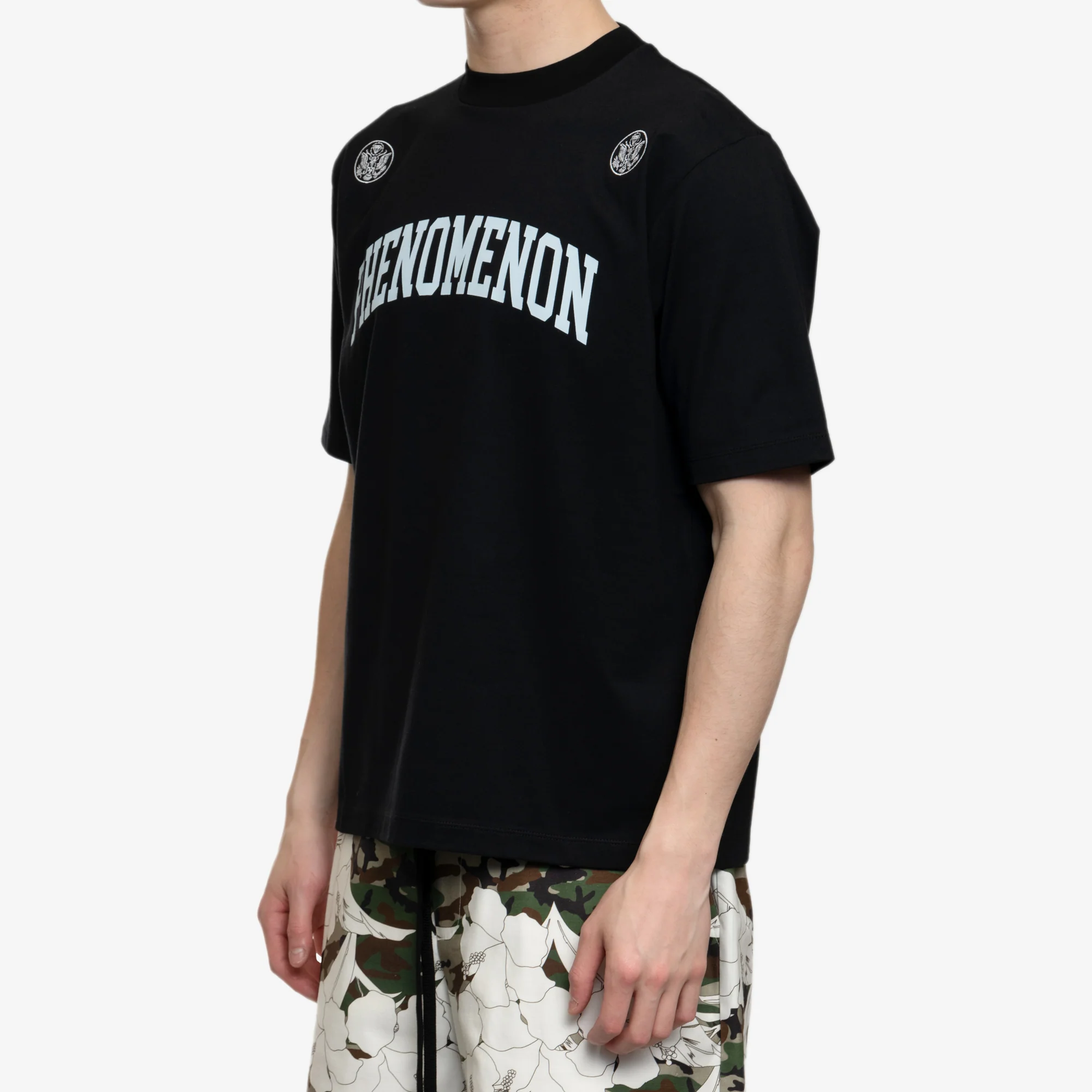 College Logo Mock Neck Tee - Image 3