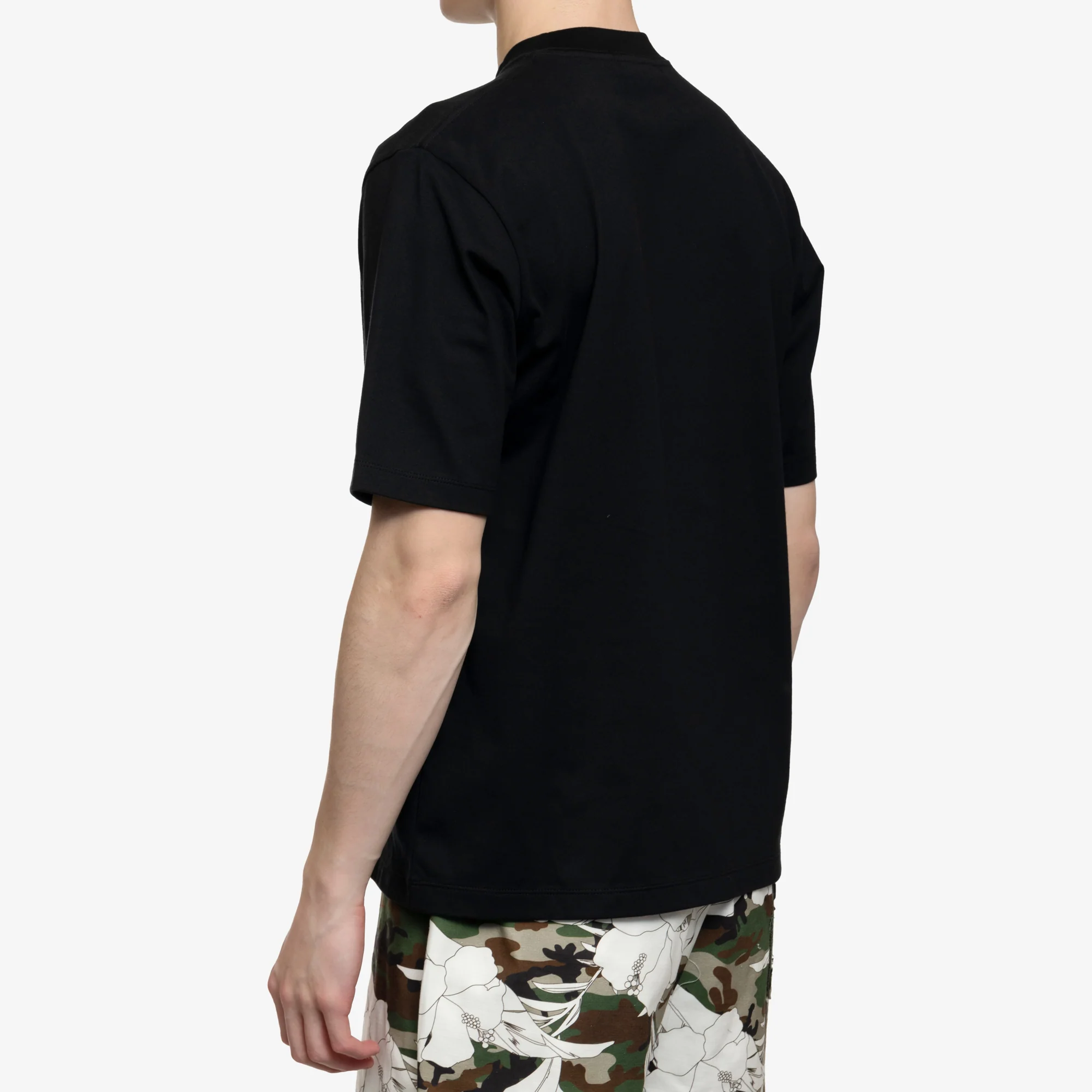 College Logo Mock Neck Tee - Image 4