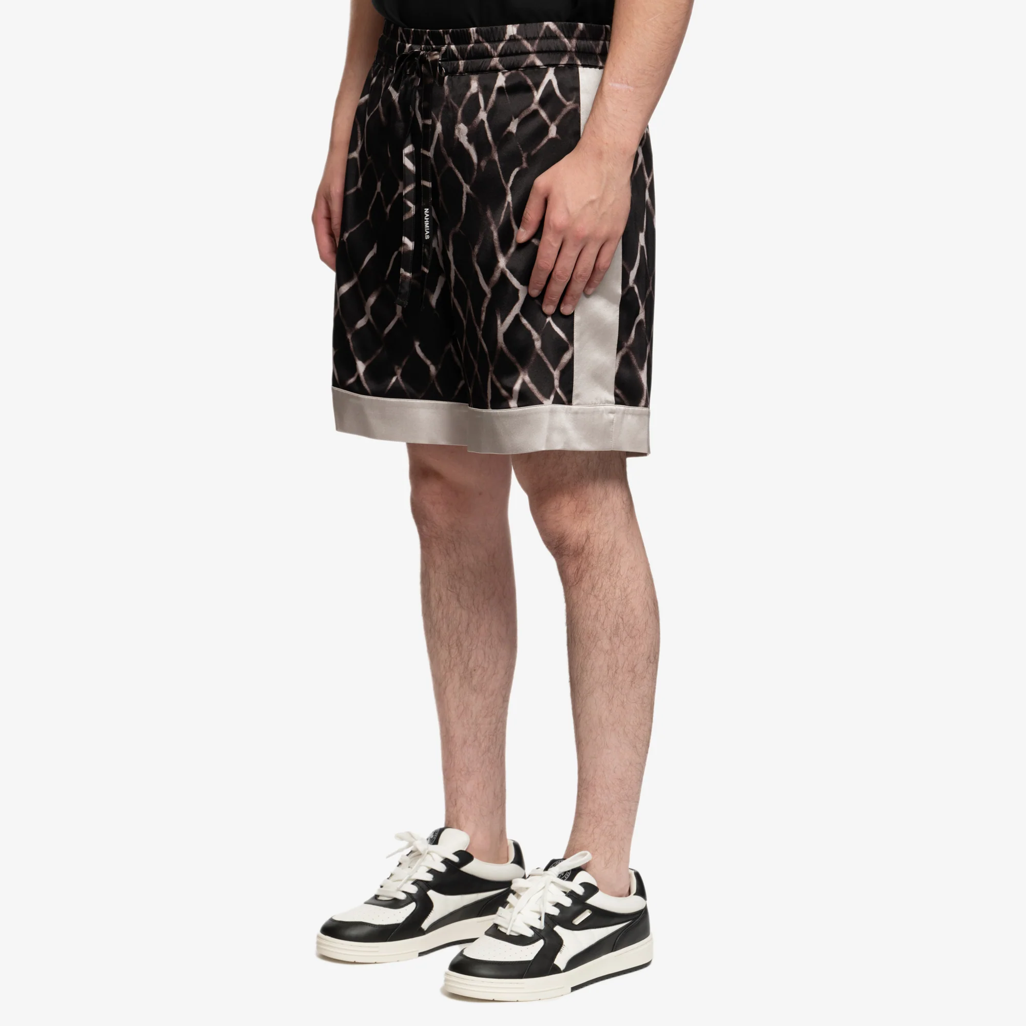 Colourblock Swish Silk Shorts - Image 3