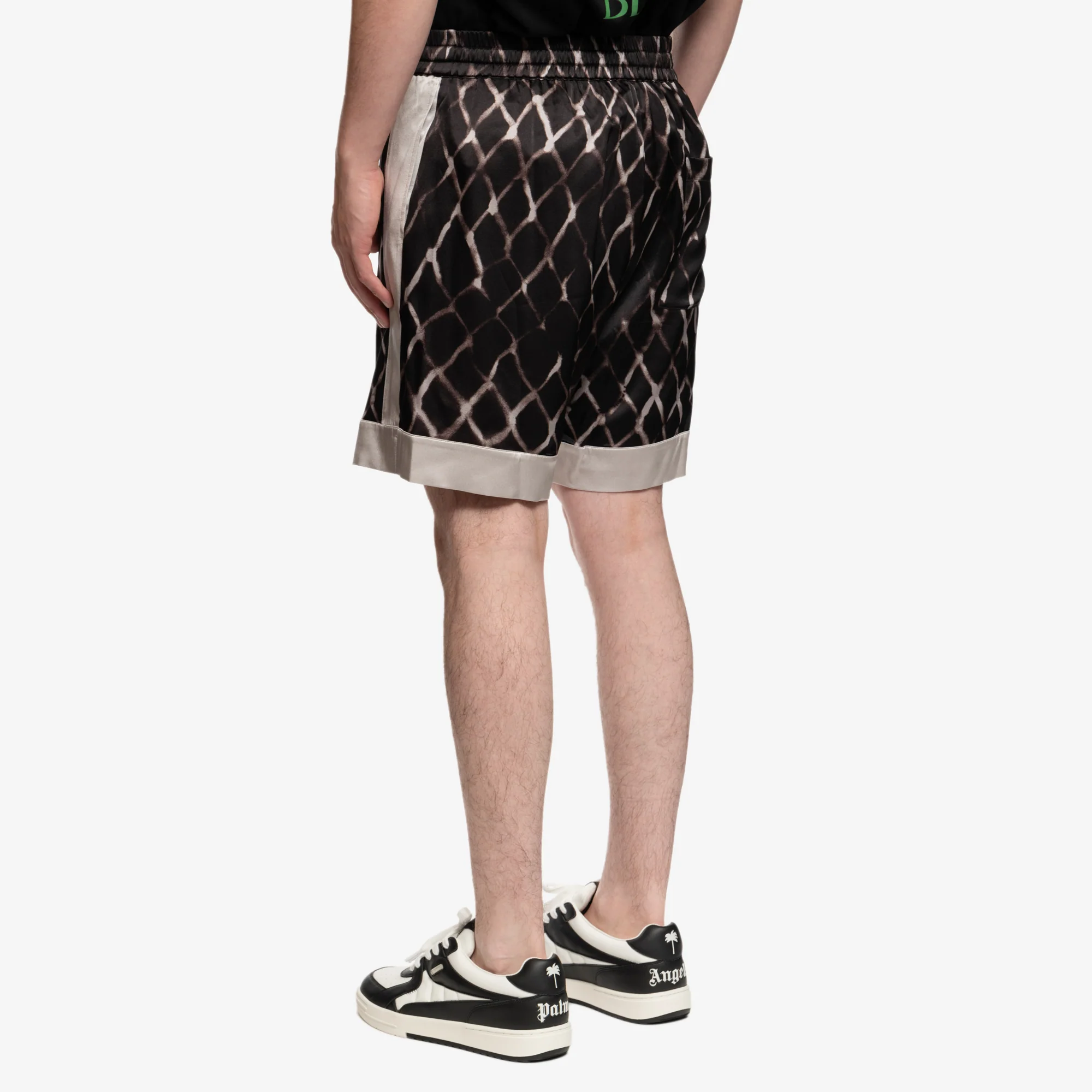 Colourblock Swish Silk Shorts - Image 4