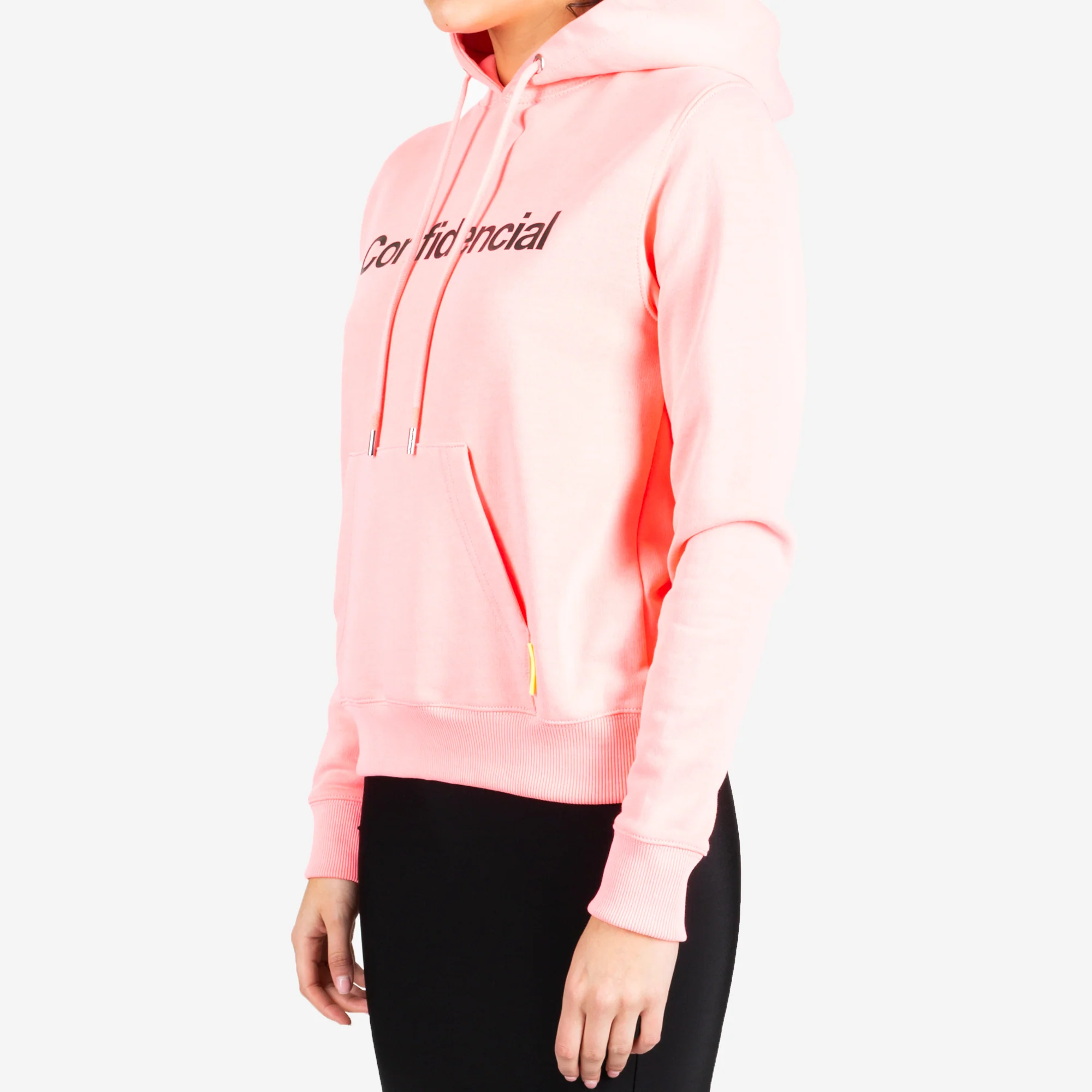 Womens Confidential Label Hoody - Image 2