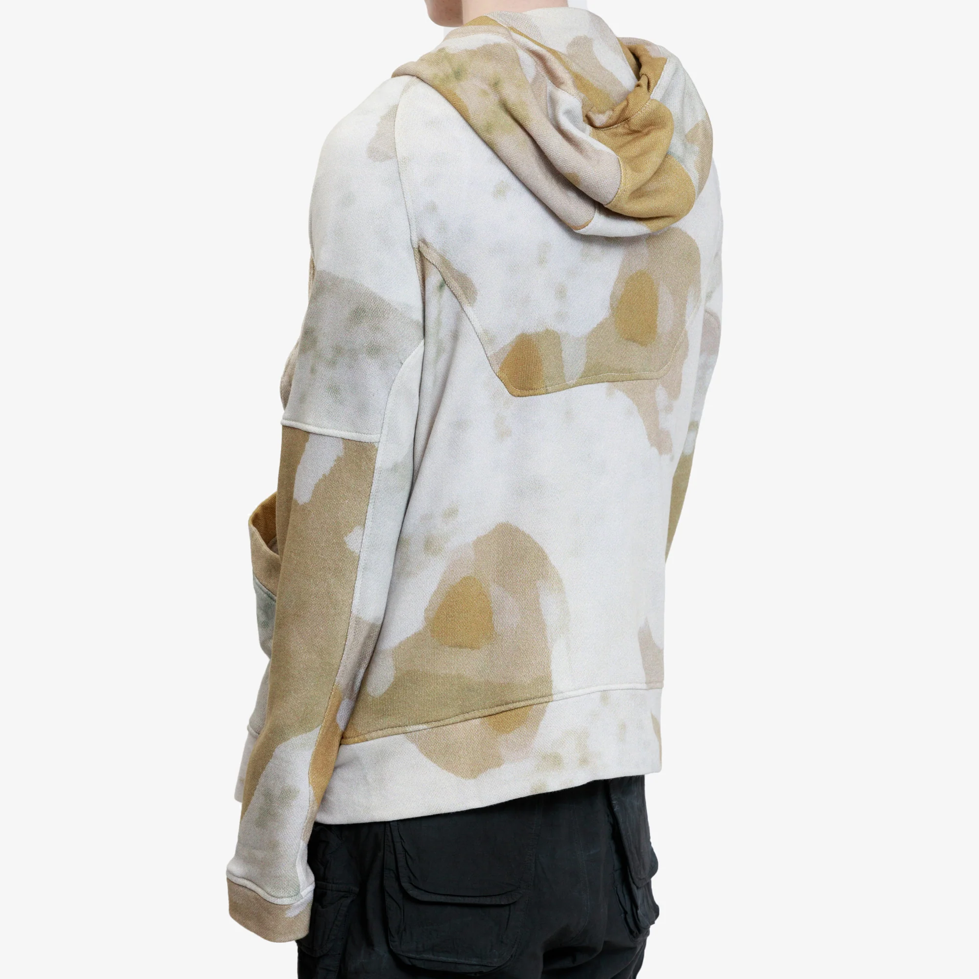 Contrasting Utility Zip Hoodie - Image 4