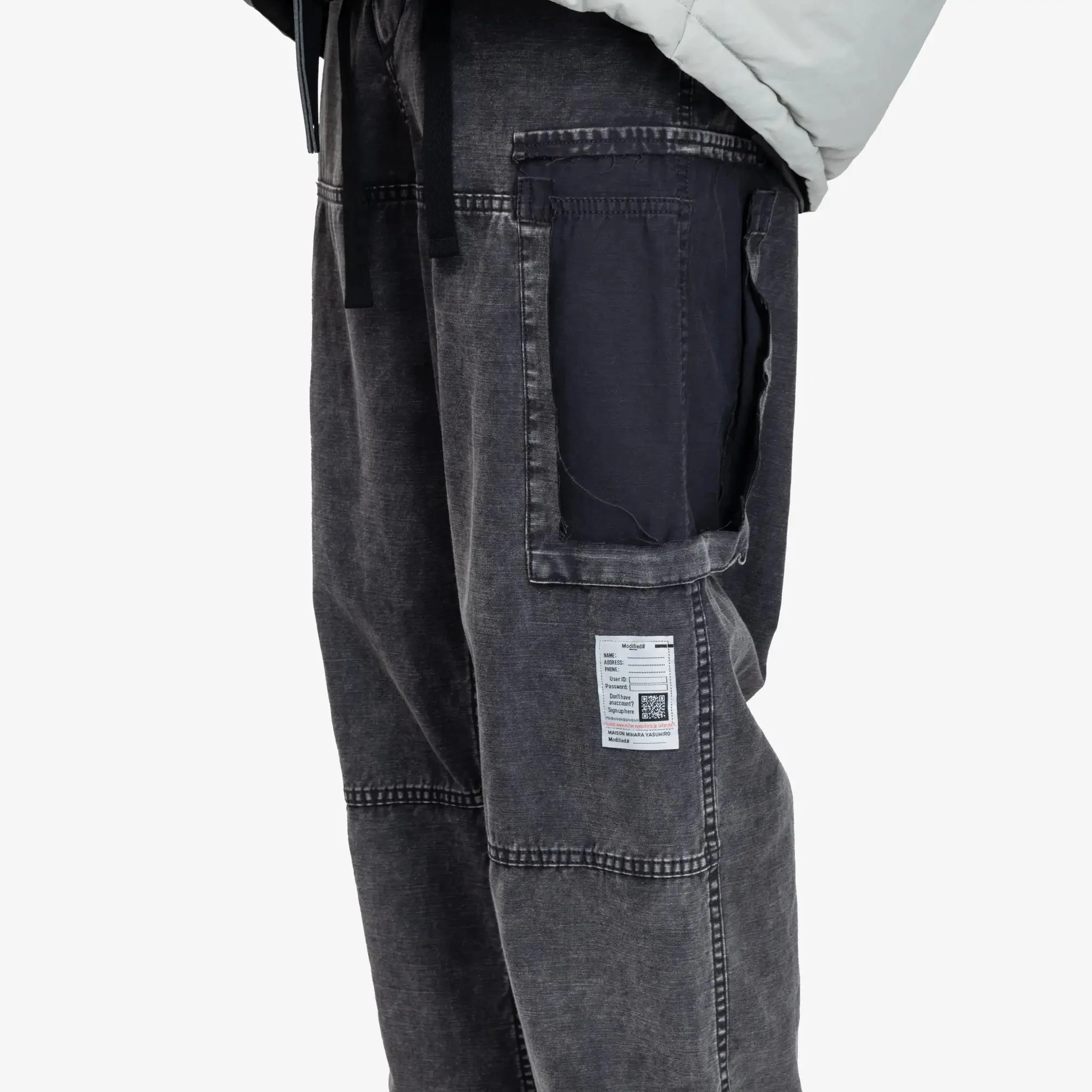 Cotton Satin Cargo Pants - Image 5