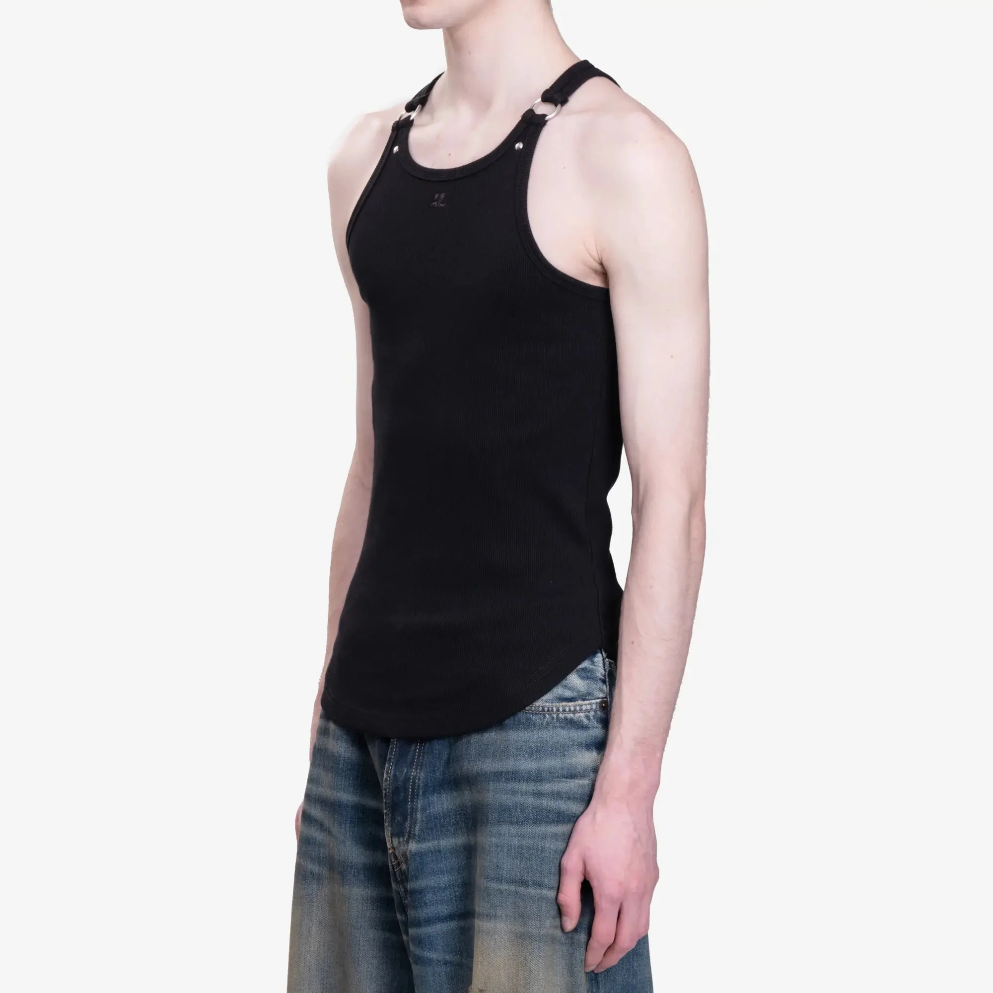 Buckle 90's Rib Tank Top - Image 3